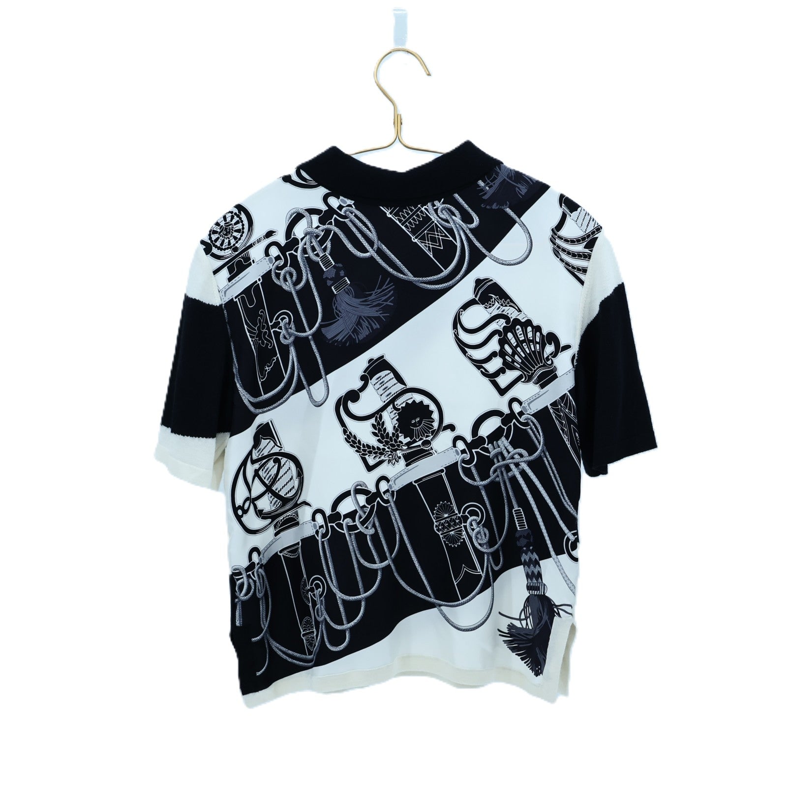 HERMES Silk/Cashmere Twillaine Sweater針織