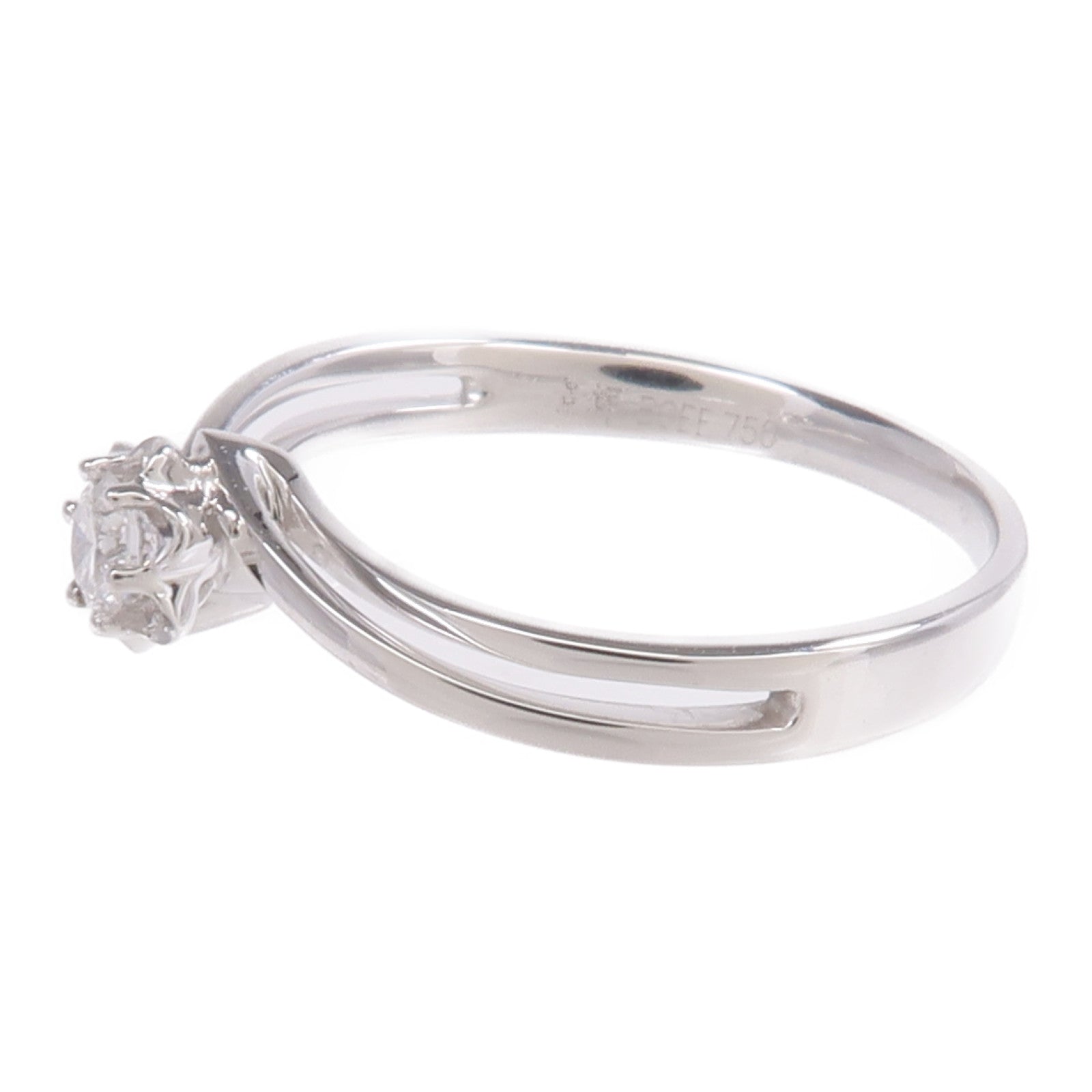 JEWELRY 18K白金Diamond Ring鑽石戒指