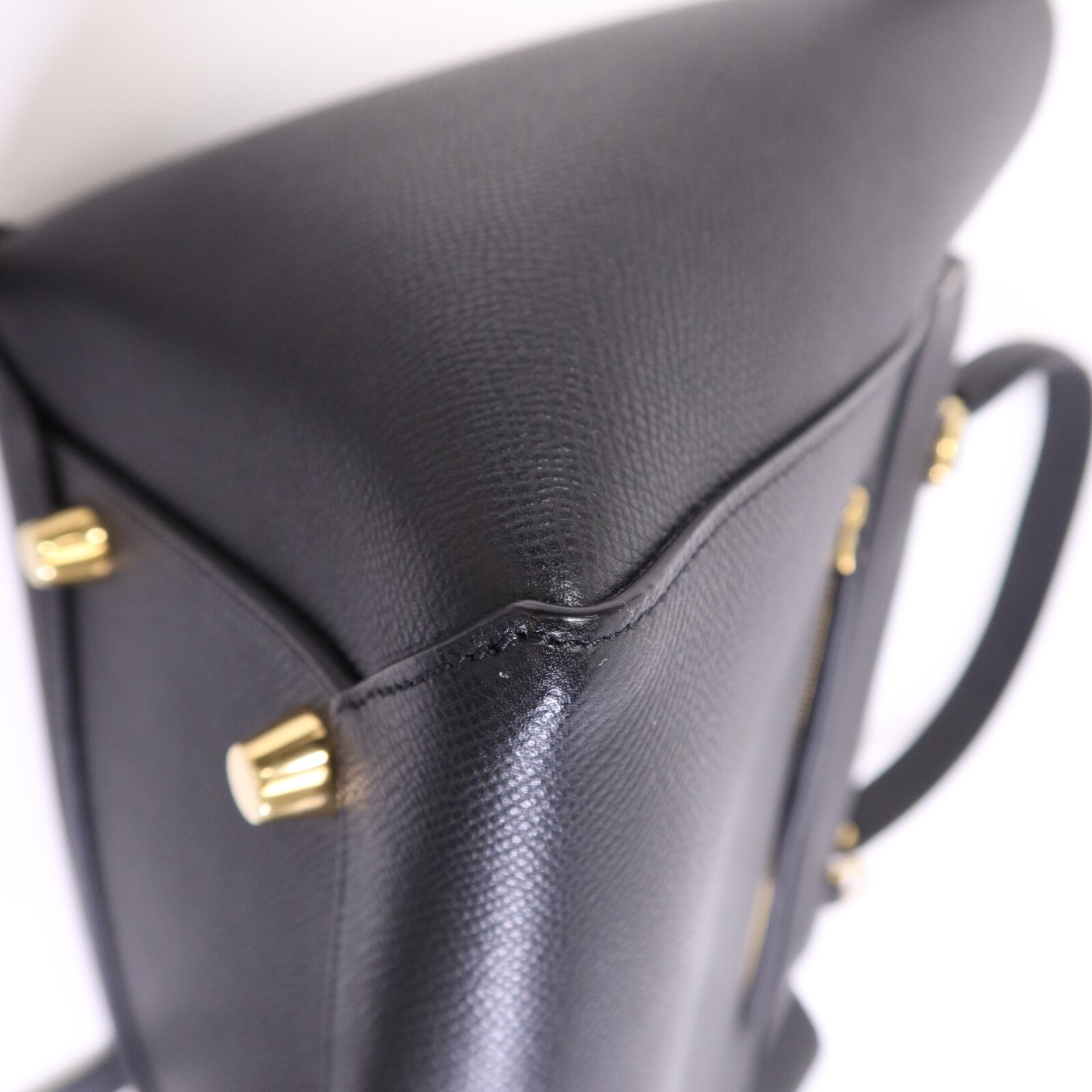 CELINE 牛皮皮革Mini Belt Bag金扣手挽肩背兩用袋