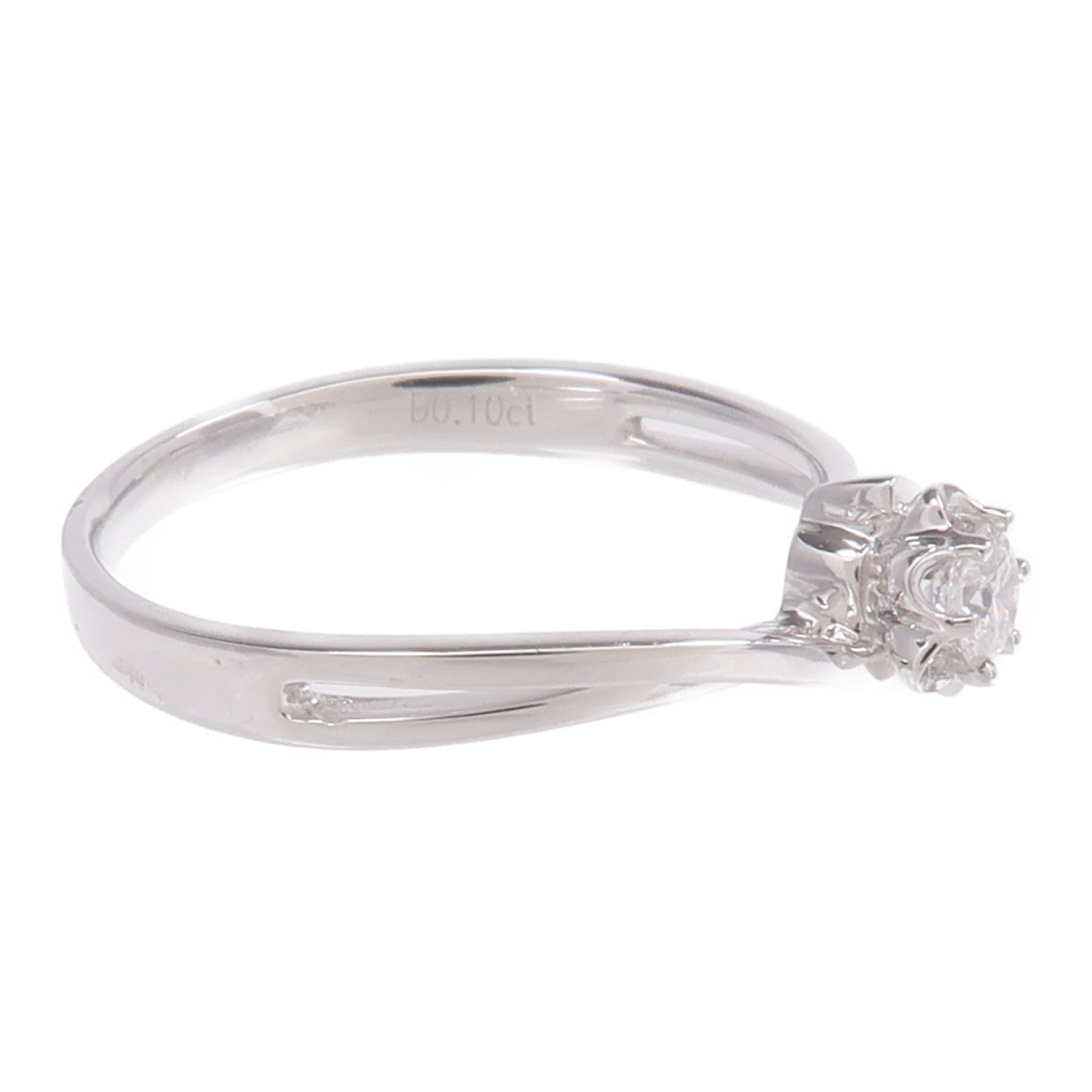 JEWELRY 18K白金Diamond Ring鑽石戒指