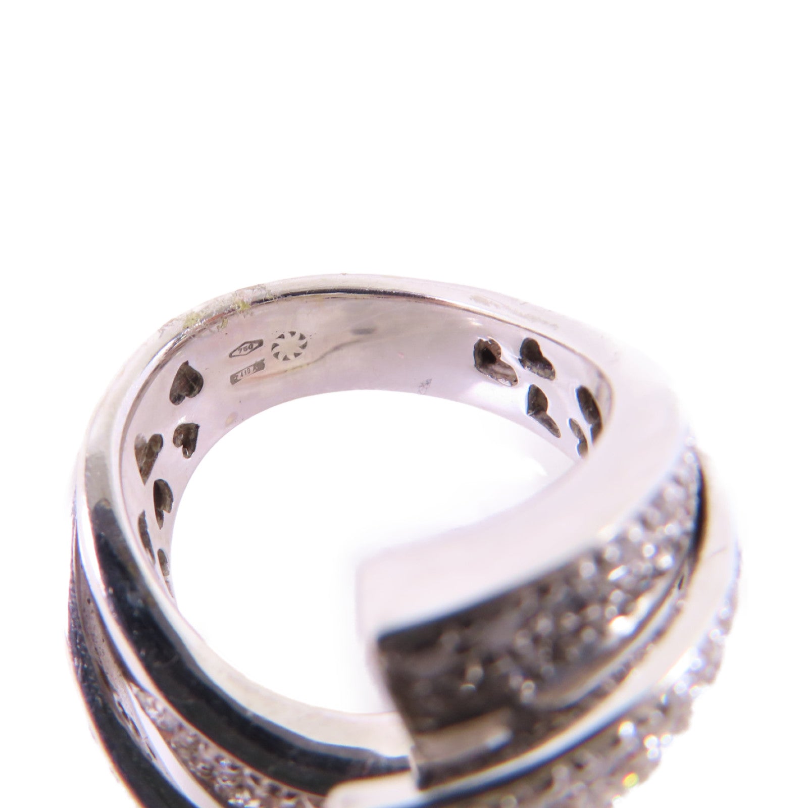JEWELRY 18K白金/鑽石Diamond Ring戒指US#6.5