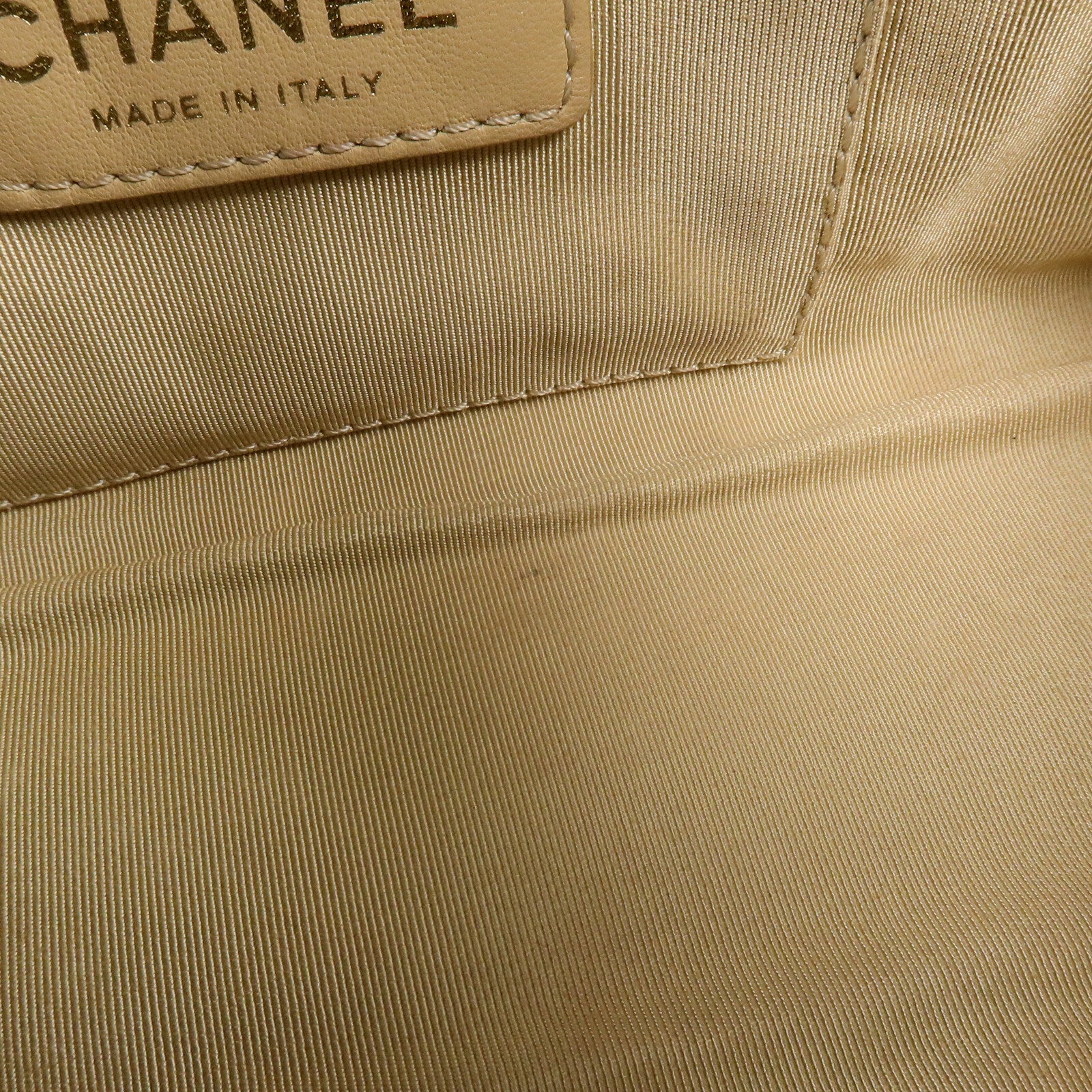 CHANEL 牛皮皮革Chain Shoulder Bag鏈帶肩背袋