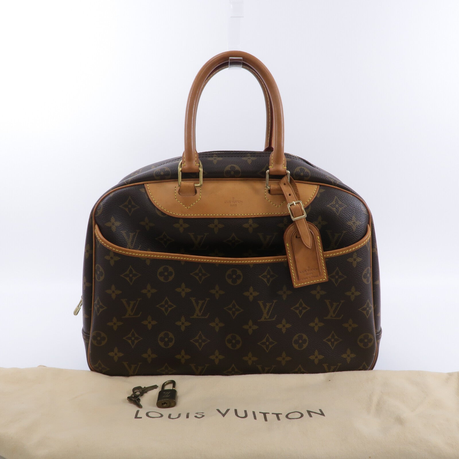LOUIS VUITTON Monogram Deauville GM手挽袋