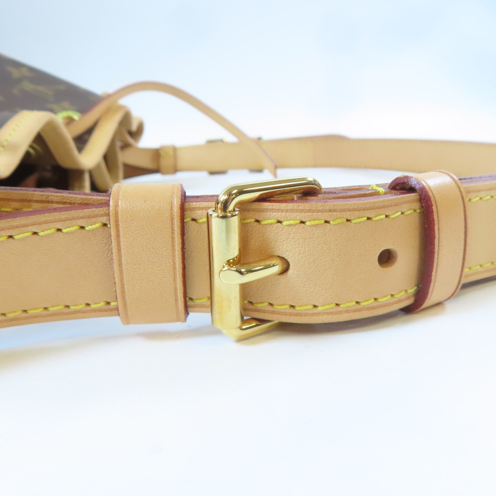 LOUIS VUITTON 【激減優惠】Monogram Noe Bucket金扣Tote Bag啡色