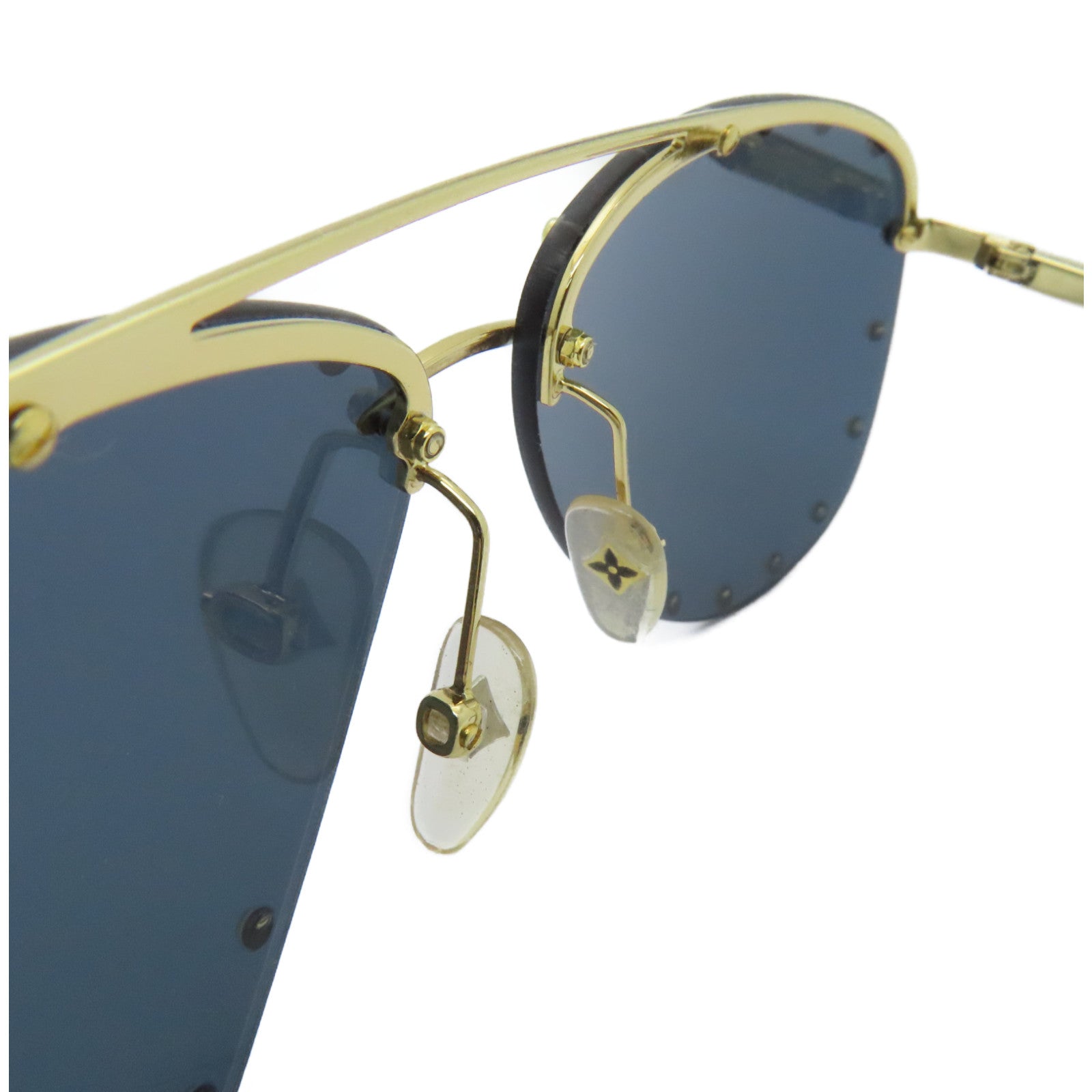 LOUIS VUITTON 【激減優惠】金屬Sunglasses金扣太陽眼鏡藍色