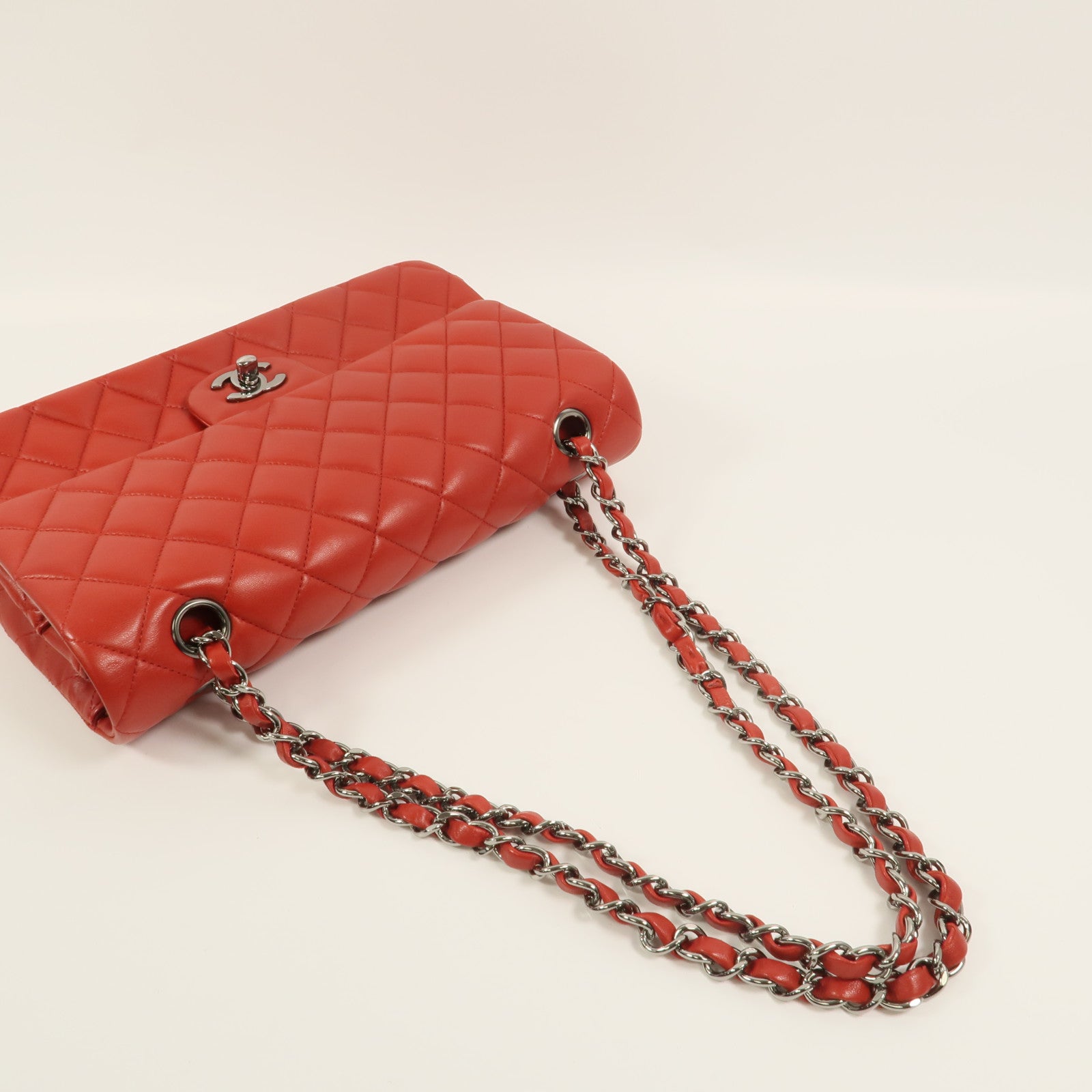 CHANEL 羊皮皮革Classic 25鏈帶肩背袋