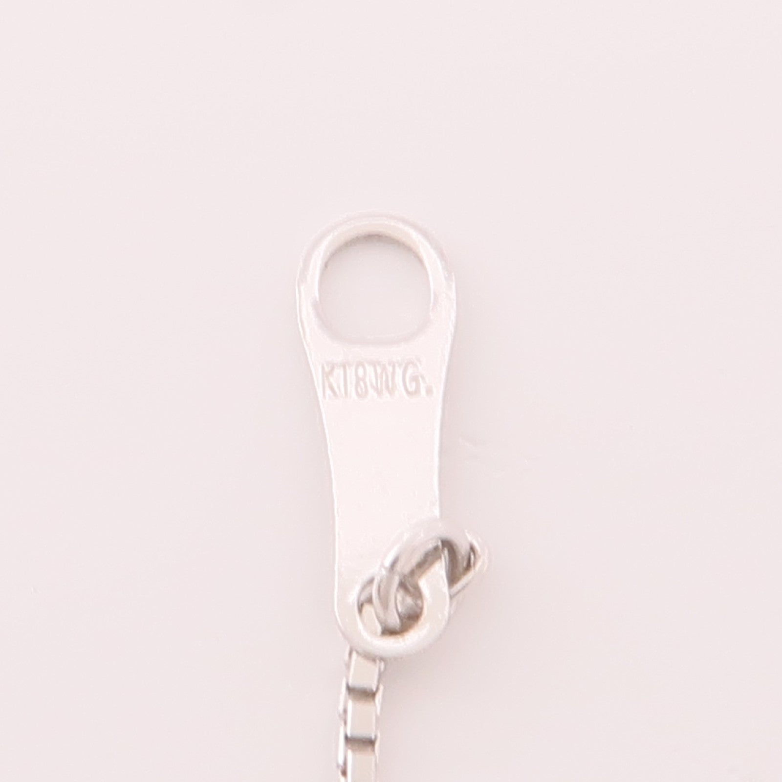 JEWELRY 18K白金Peridot Necklace橄欖石/鑽石項鍊