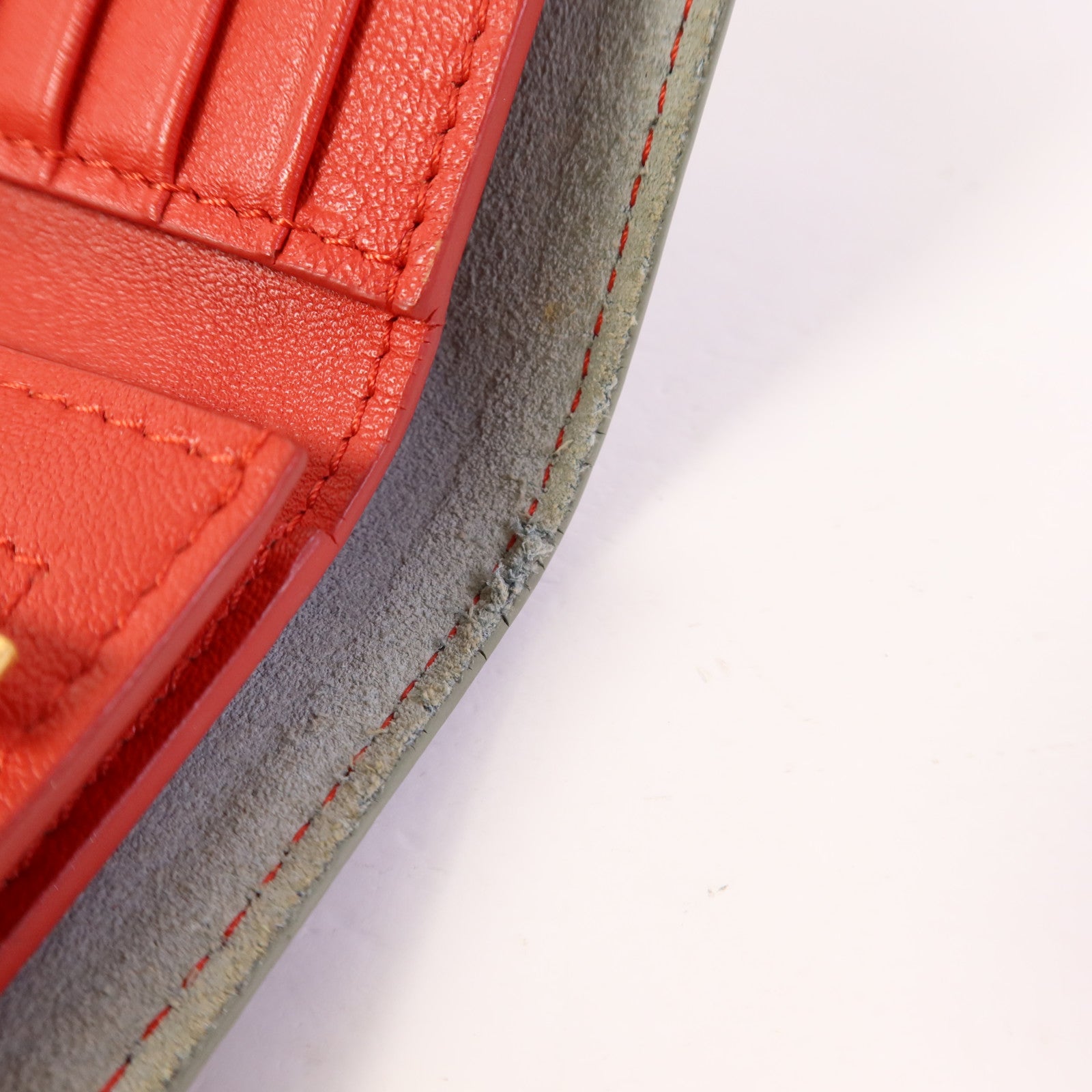 CELINE 牛皮皮革Wallet金扣錢包