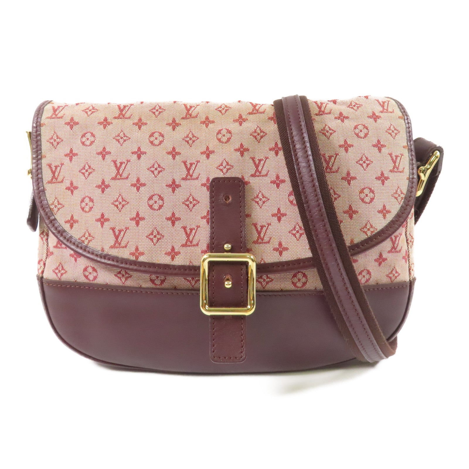 LOUIS VUITTON Monogram Mini Marjorie金扣肩背袋