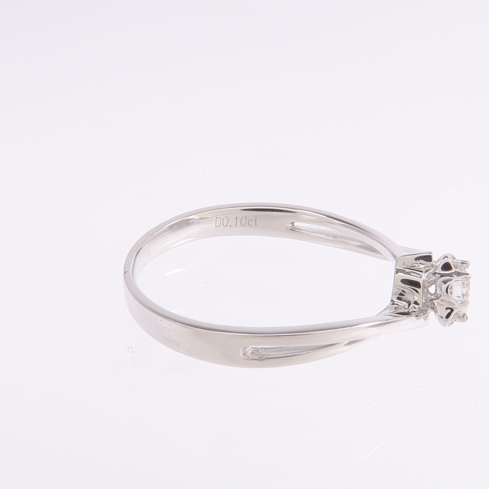 JEWELRY 18K白金Diamond Ring鑽石戒指