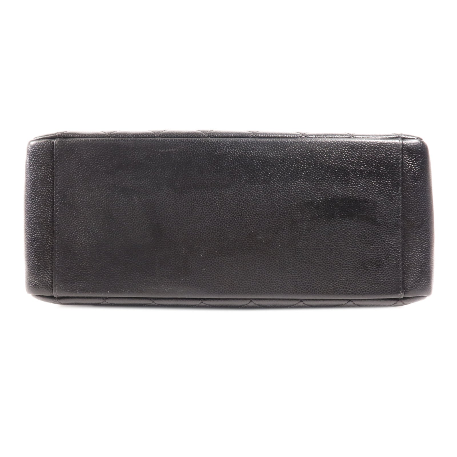 CHANEL 牛皮皮革GST Grand Shopping Tote Bag銀扣鏈帶手挽袋