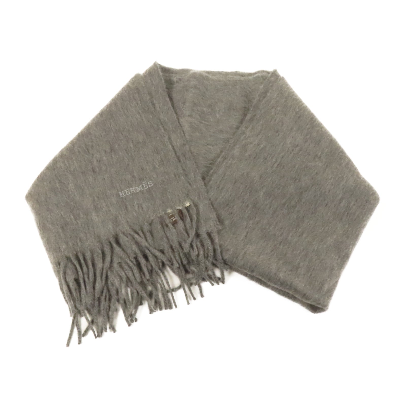 HERMES 羊絨Muffler圍巾