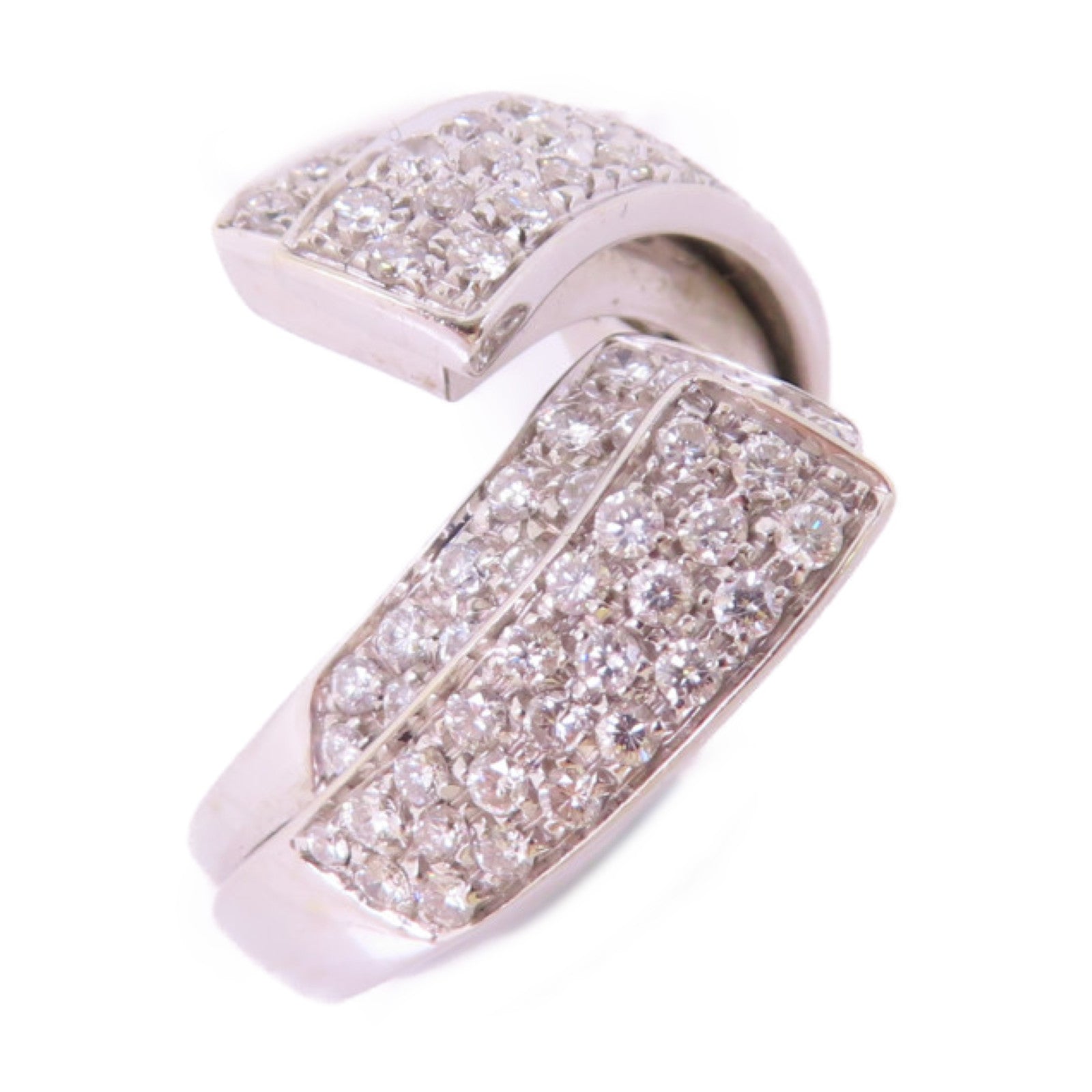 JEWELRY 18K白金/鑽石Diamond Ring戒指US#6.5