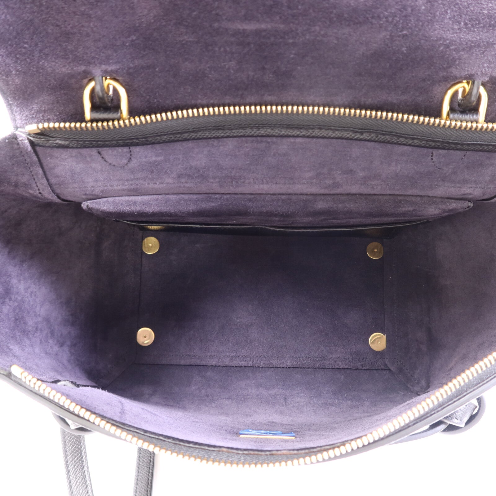 CELINE 牛皮皮革Mini Belt Bag金扣手挽肩背兩用袋