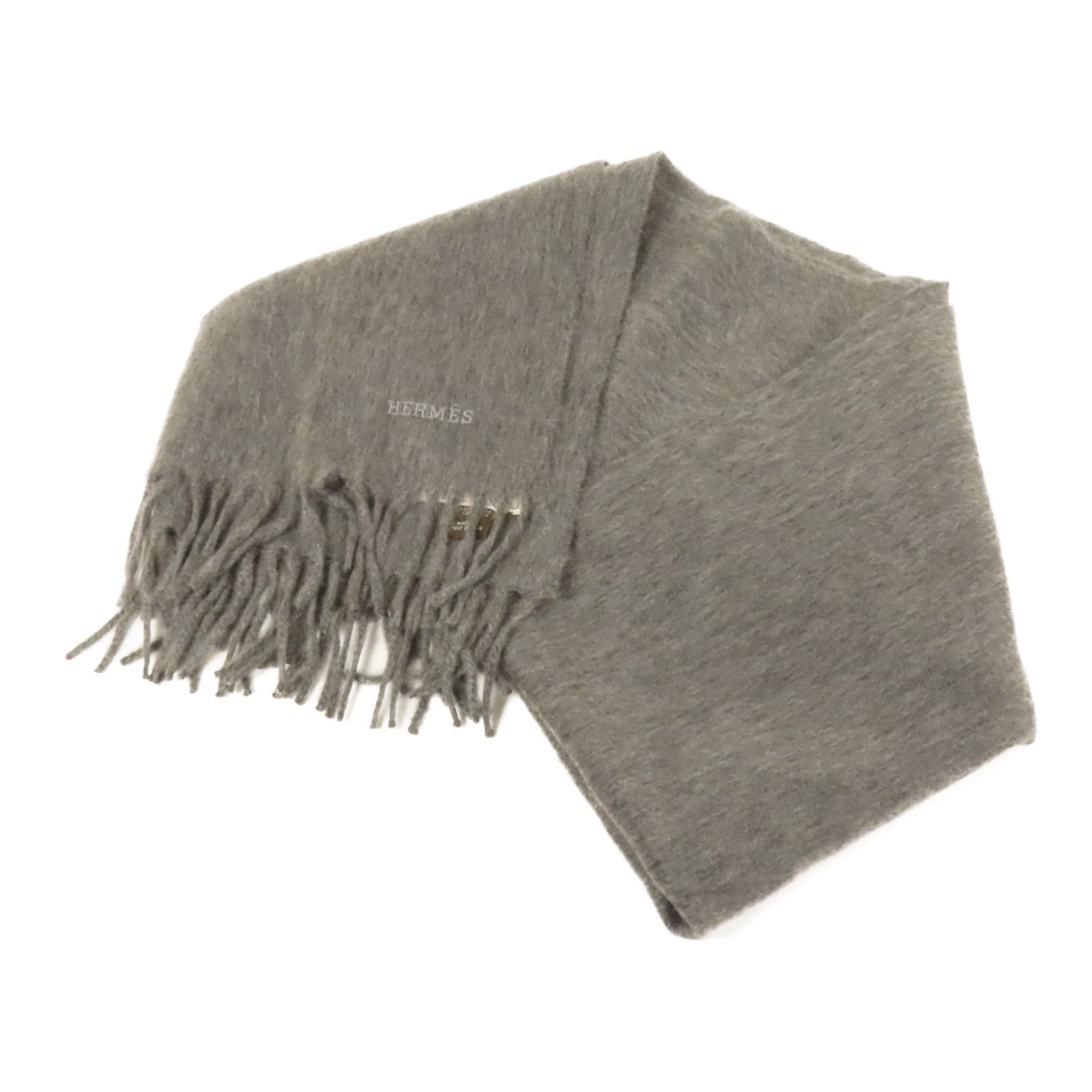 HERMES 羊絨Muffler圍巾