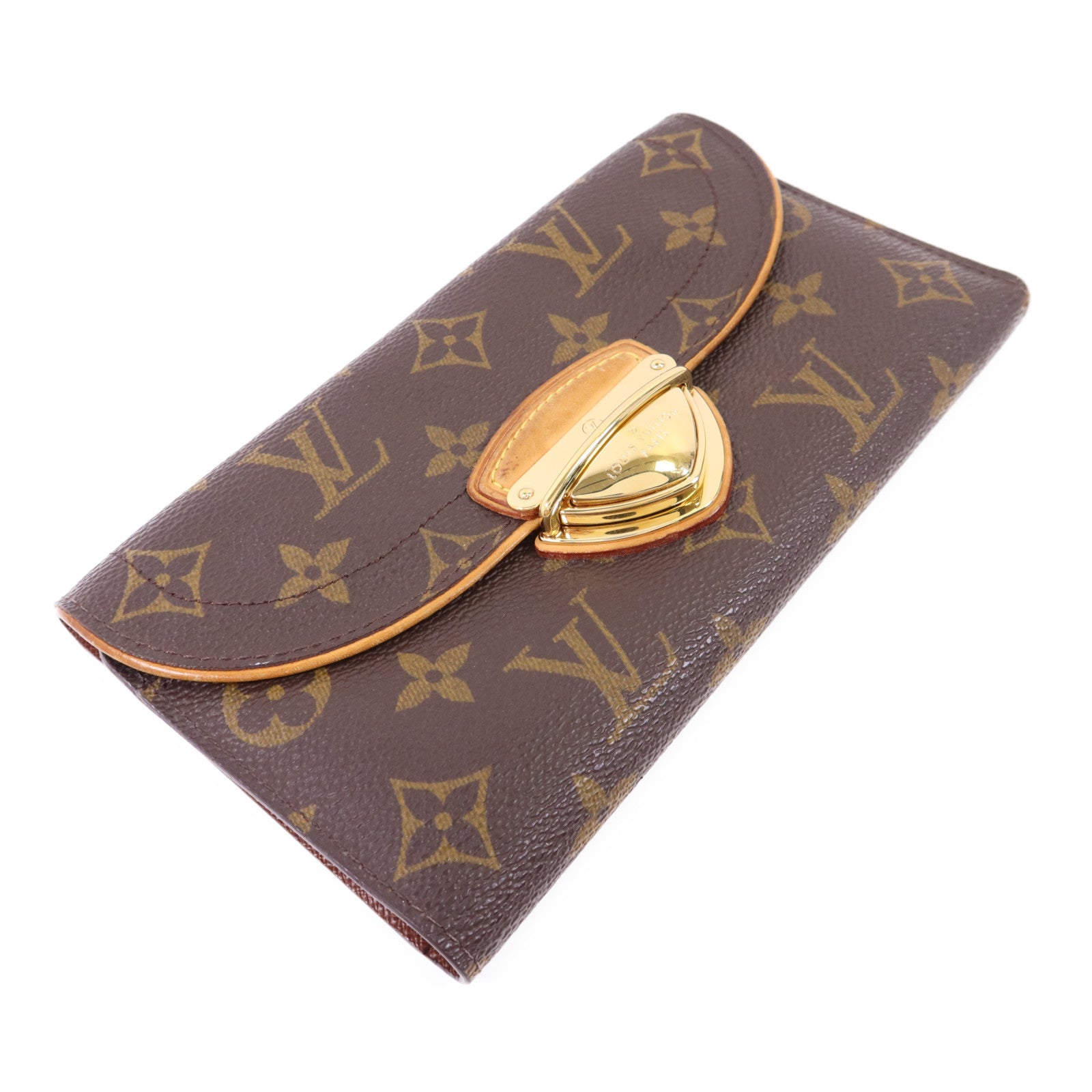 LOUIS VUITTON Monogram Portefeuille Eugenie金扣長錢包