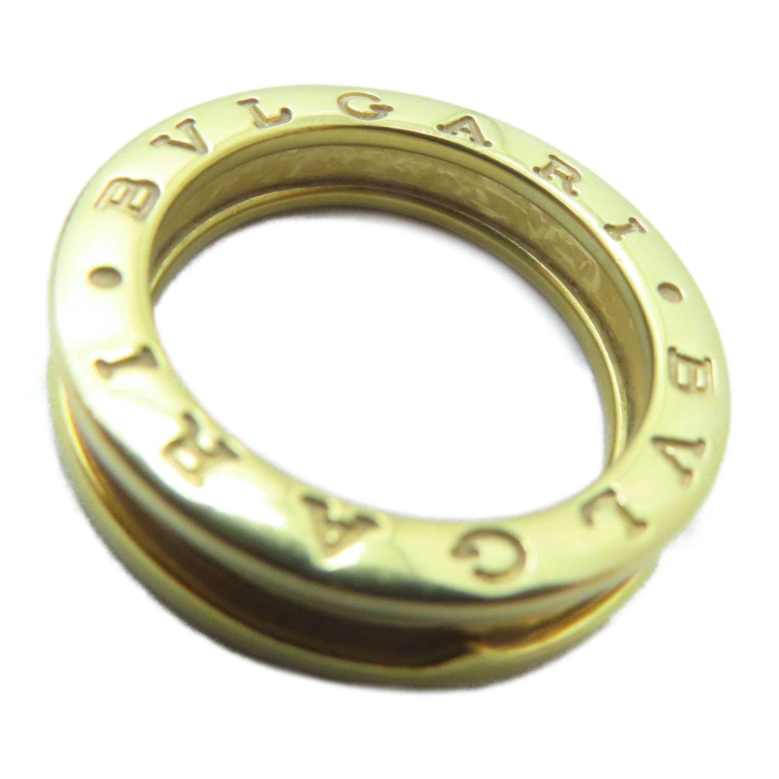 BVLGARI 18K黃金B-zero1 Ring XS金戒指BVLGARI#52/US#6