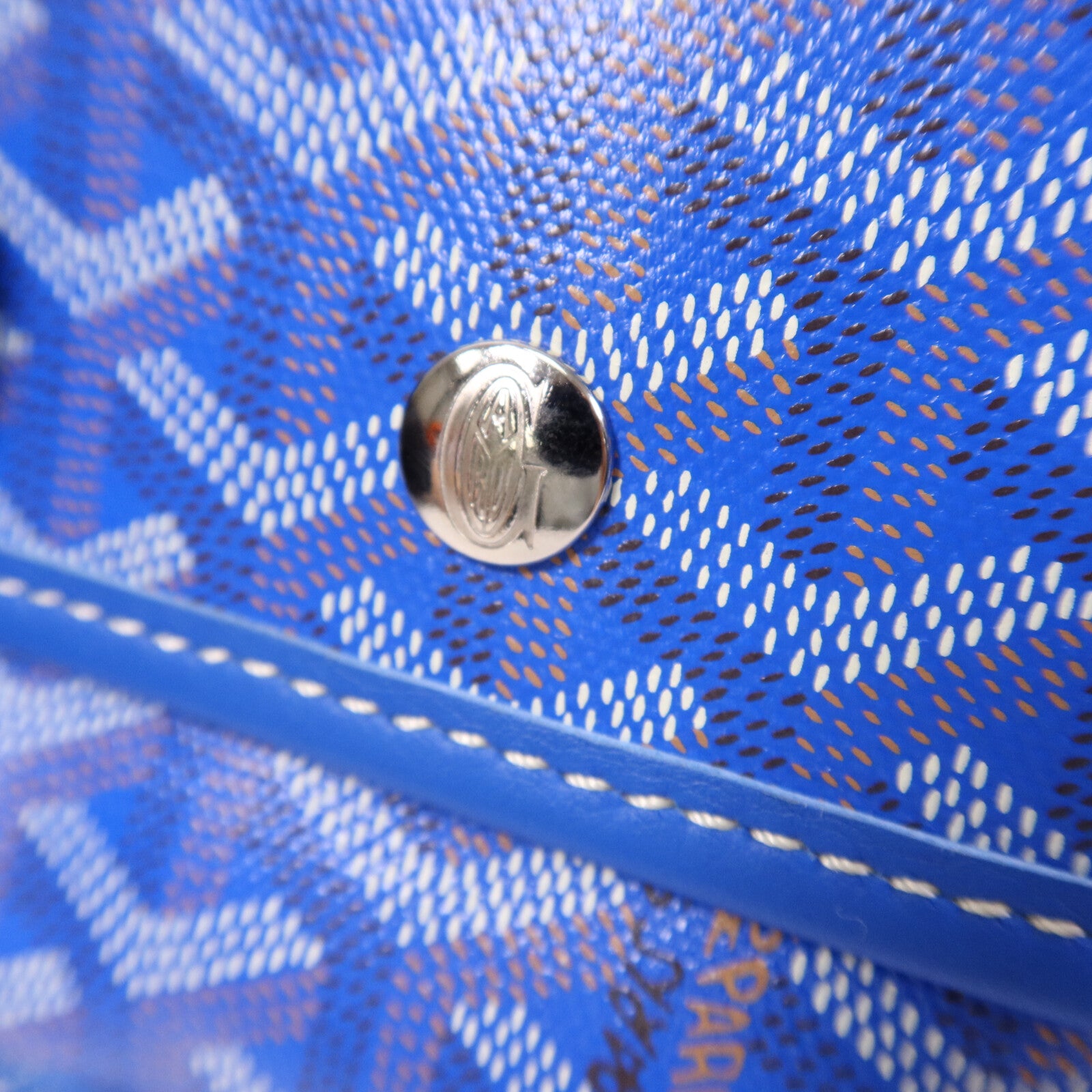 GOYARD 【激減優惠】塗層帆布Anjou PM銀扣手挽袋