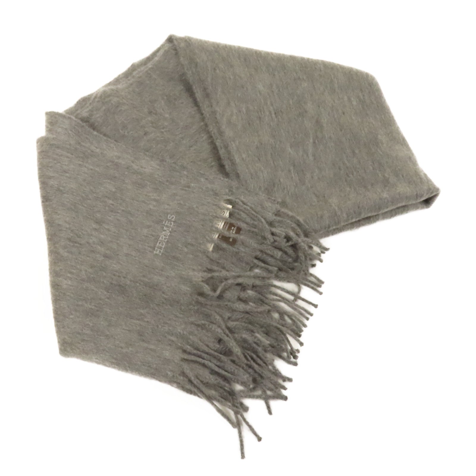 HERMES 羊絨Muffler圍巾