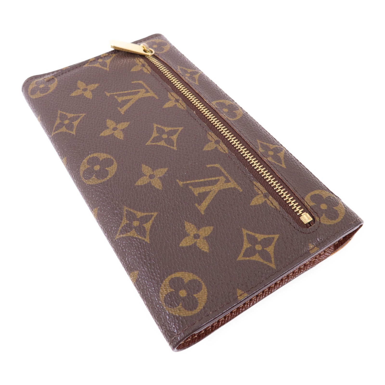 LOUIS VUITTON Monogram Portefeuille Eugenie金扣長錢包