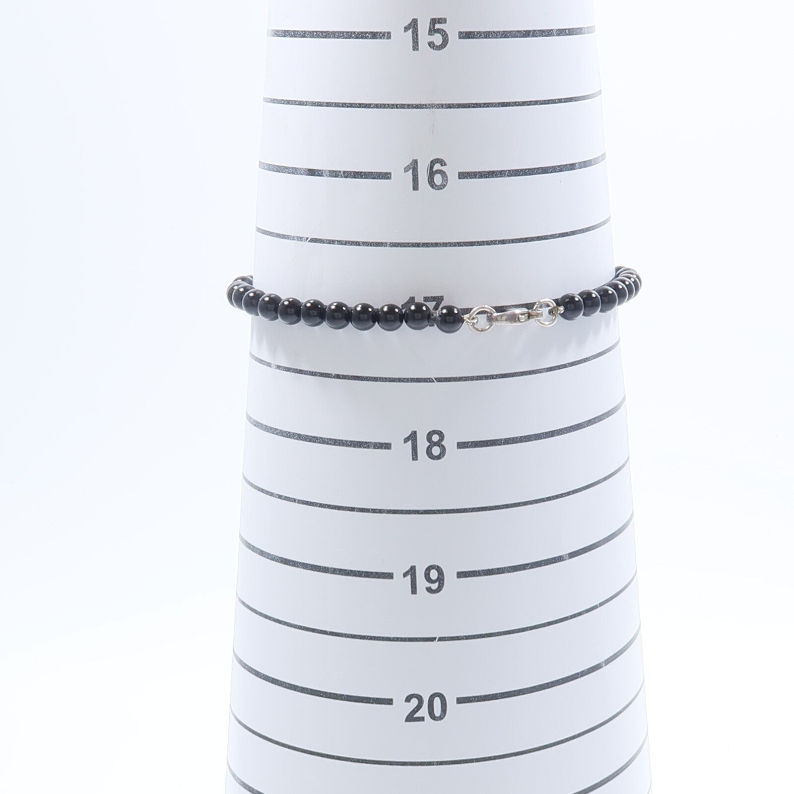 TIFFANY＆CO 黑瑪瑙/925純銀Bracelet手鏈