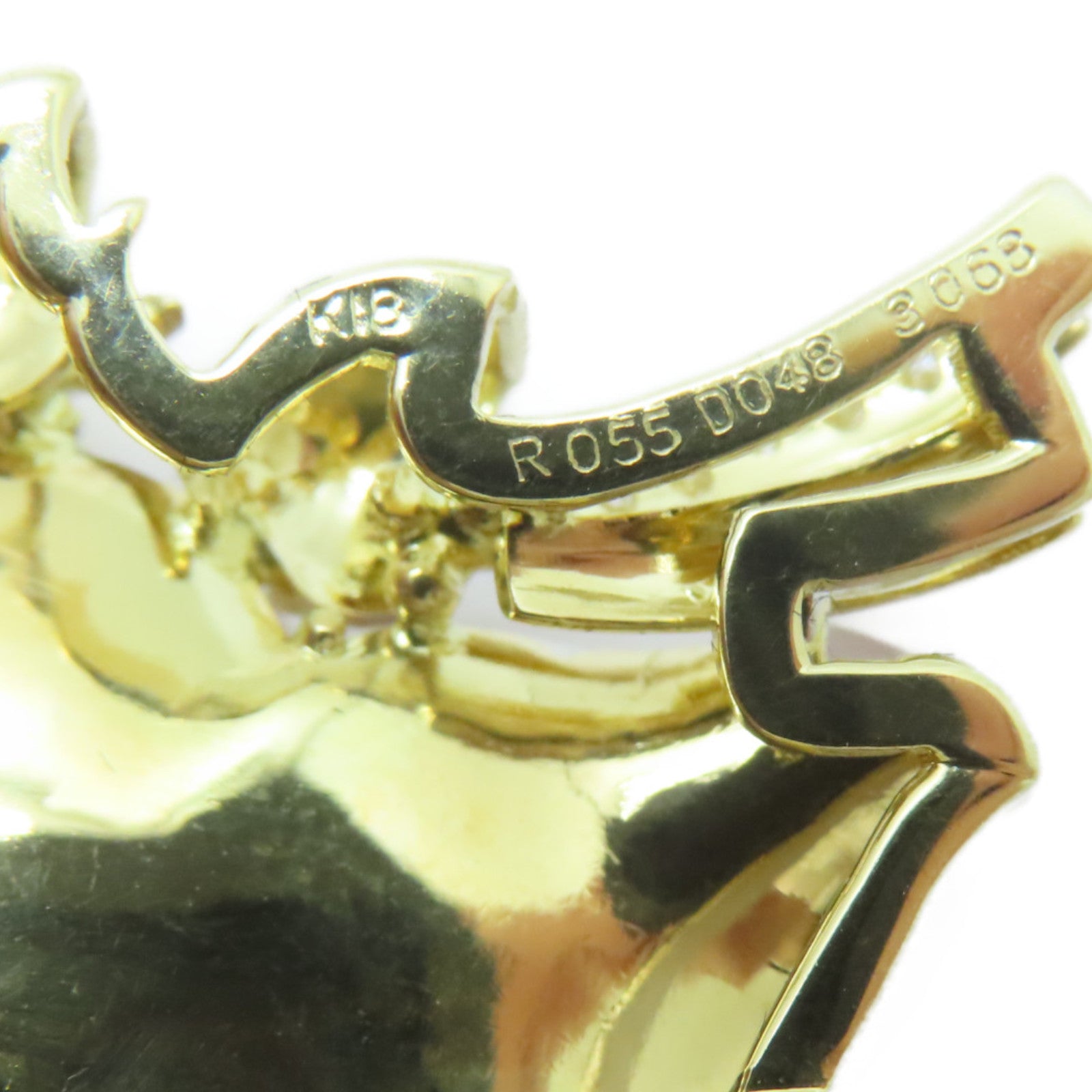 JEWELRY 18K黃金Necklace 30.68ct Quartz/0.55ct紅寶石項鍊
