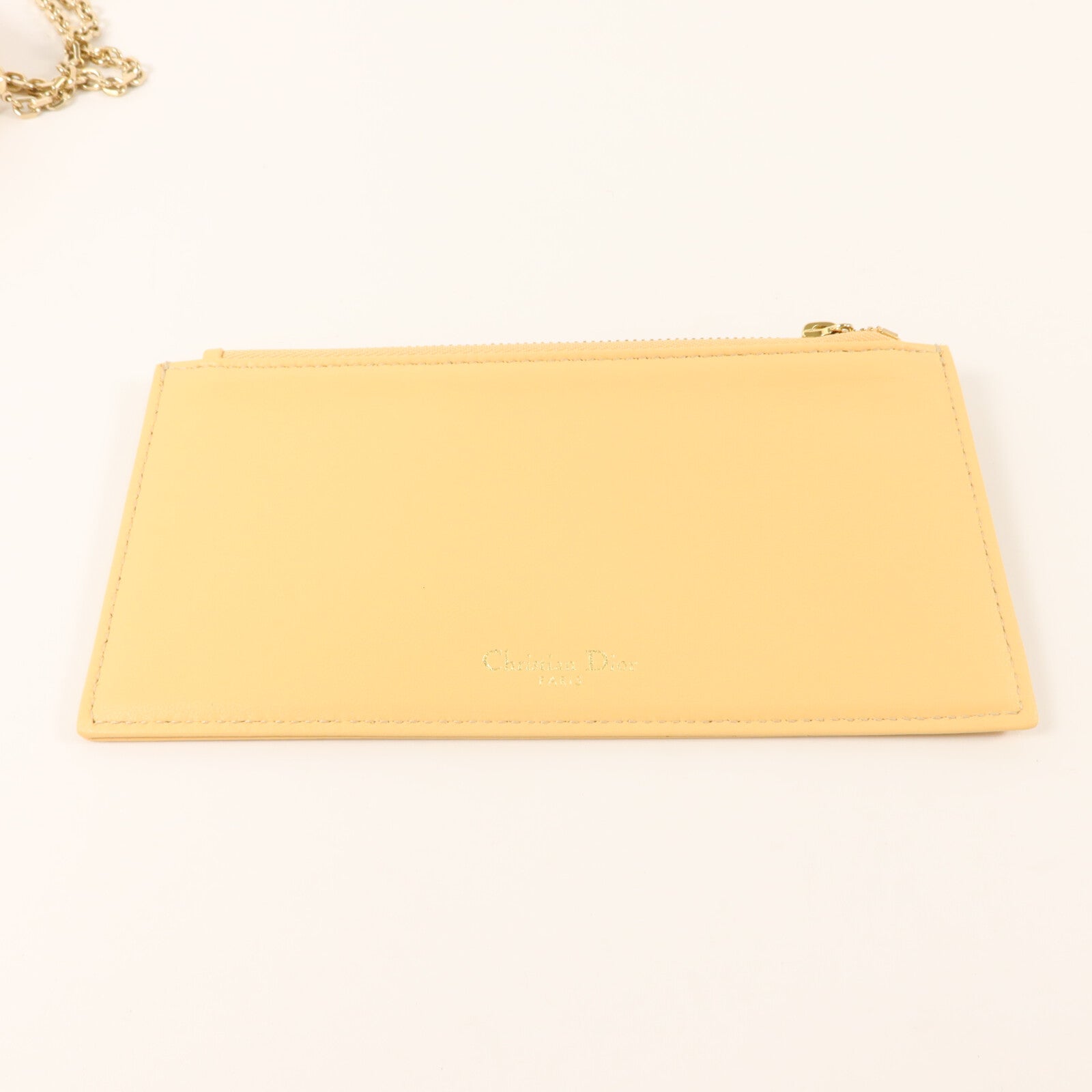 Dior 羊皮皮革Lady Dior Pouch鏈帶肩背袋