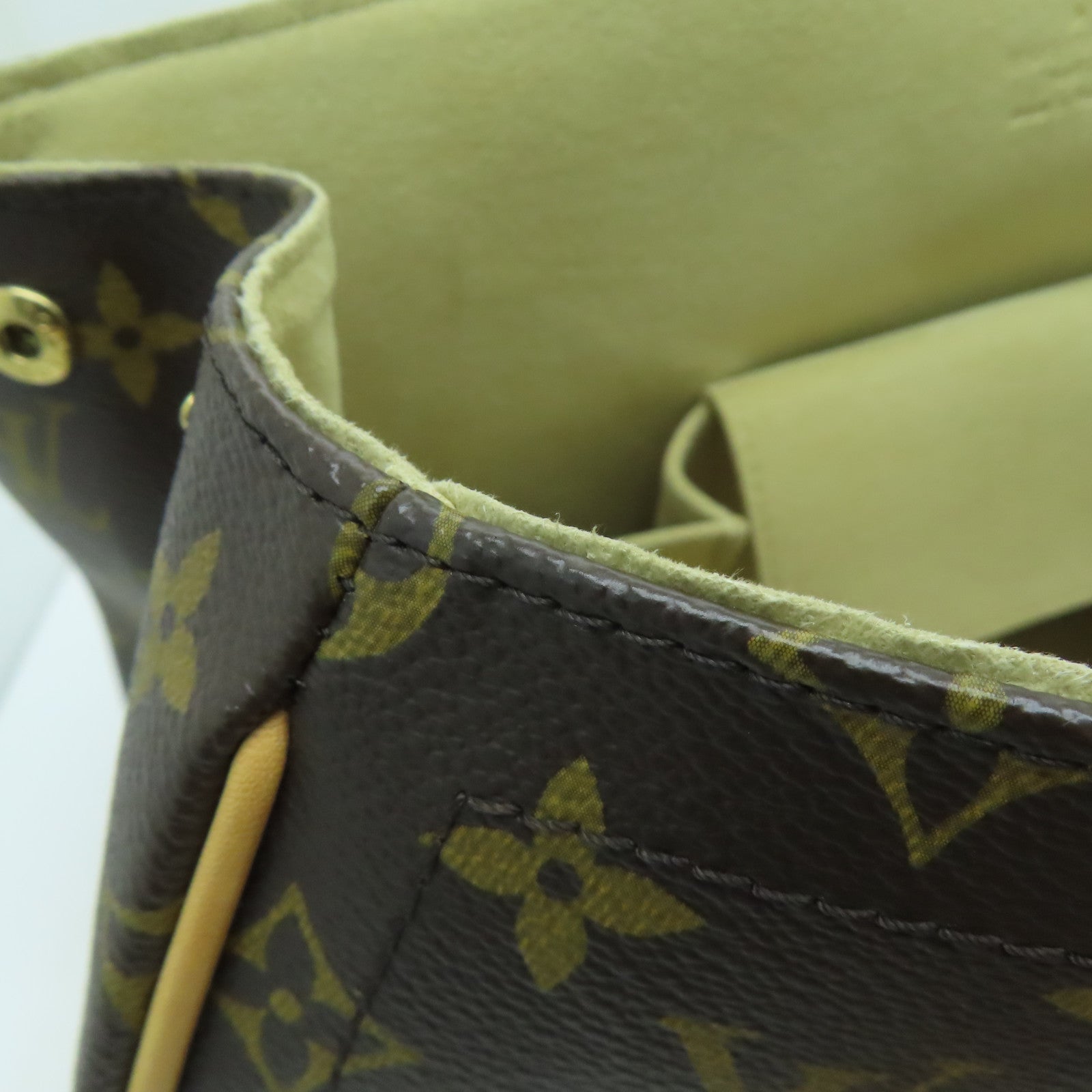 LOUIS VUITTON Monogram Beverly GM金扣手挽袋/肩背袋啡色