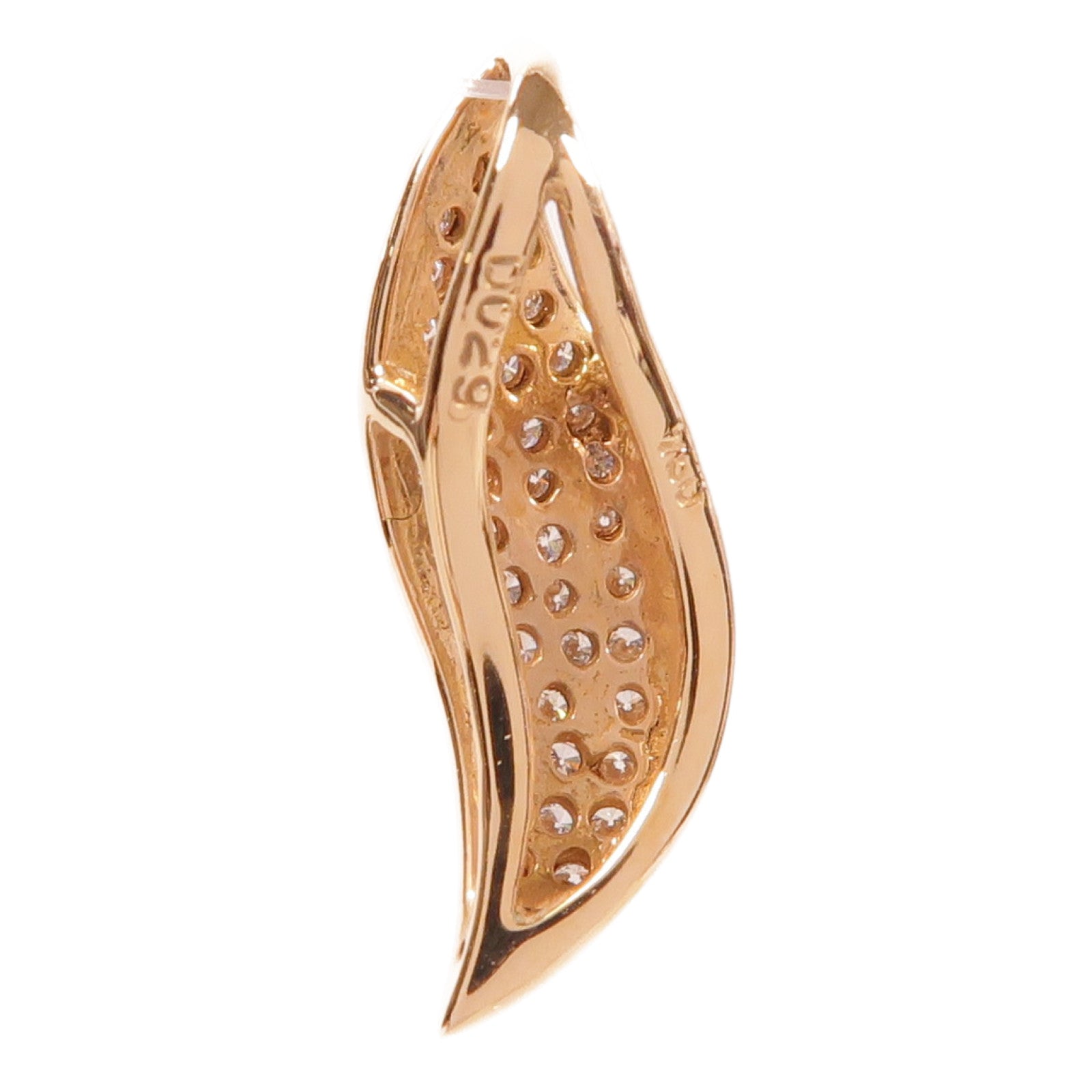 JEWELRY 18K玫瑰金Diamond Pandant0.29ct鑽石吊墜