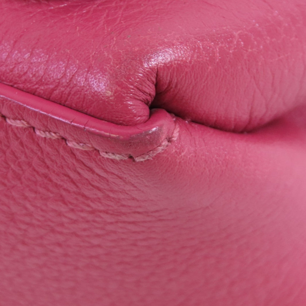 LOUIS VUITTON 牛皮普格My Lockme 2Way Shoulder Bag銀扣手挽肩背兩用袋