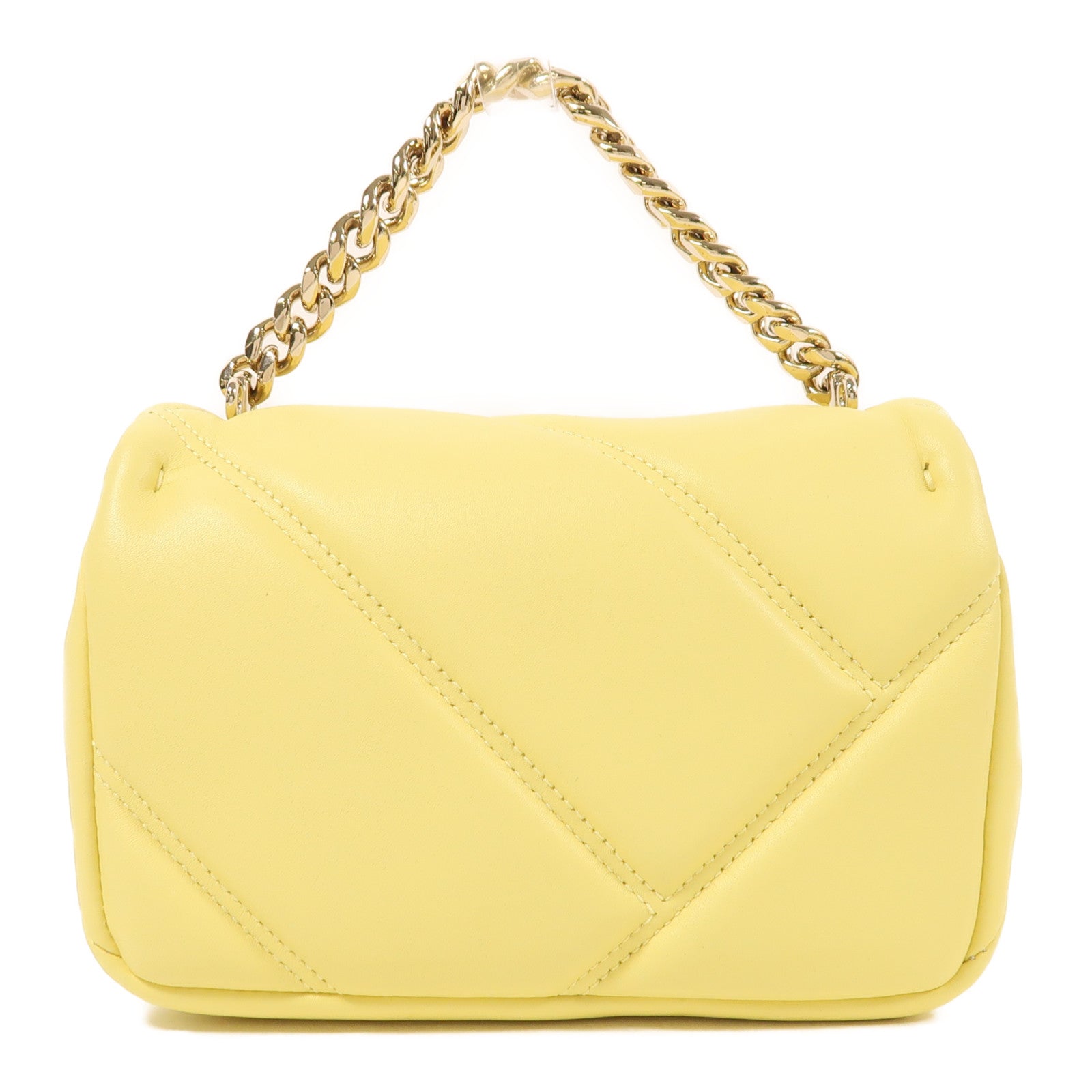 BVLGARI 牛皮皮革2 Way Shoulder金扣手挽肩背兩用袋