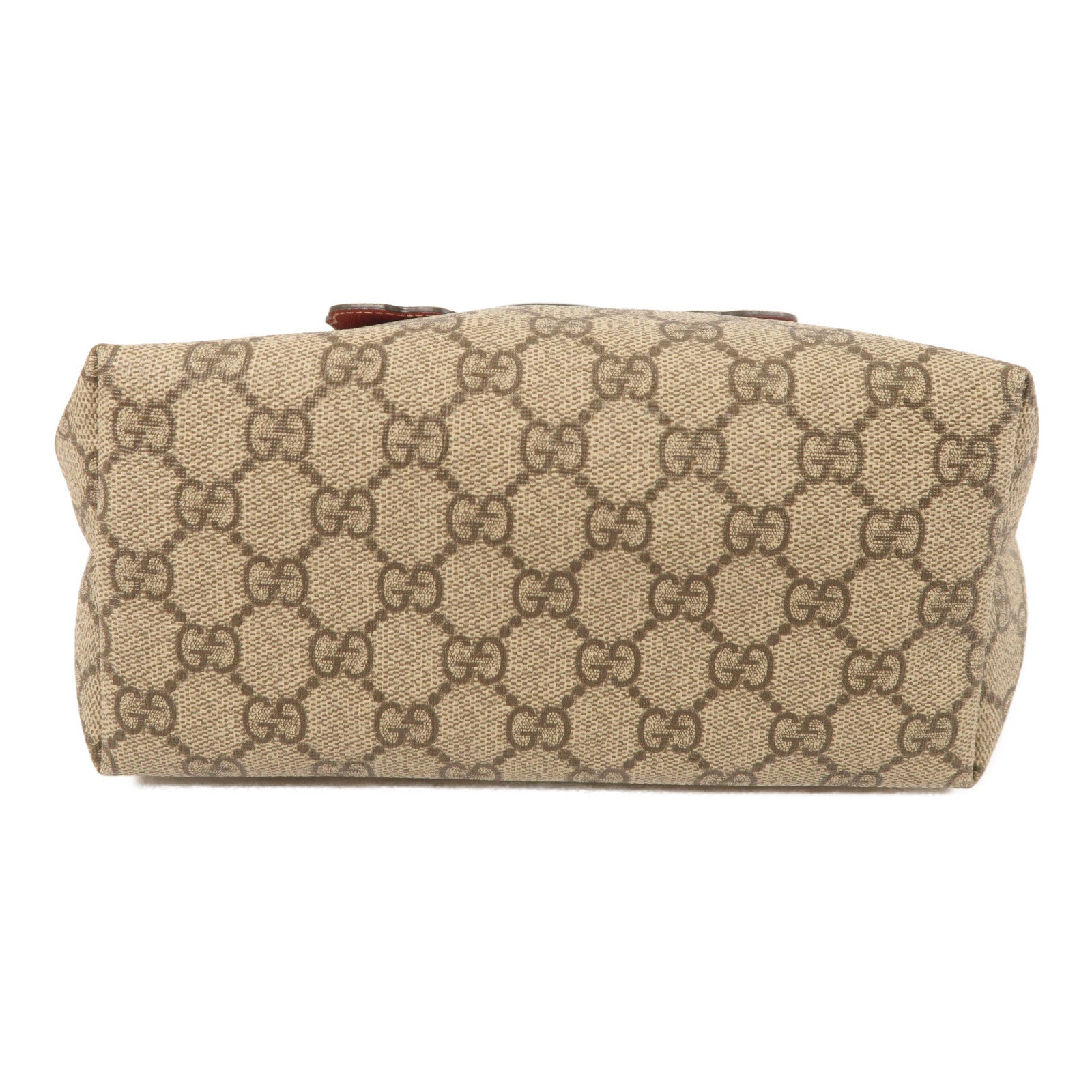 GUCCI 塗層帆布Hand Bag銀扣手挽袋