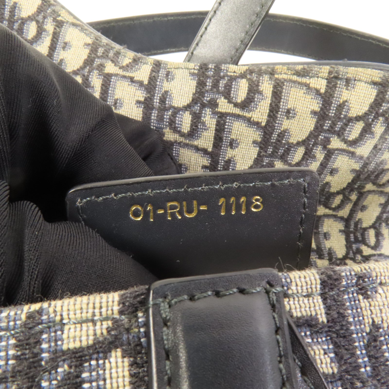 Dior 帆布Saddle金扣肩背袋