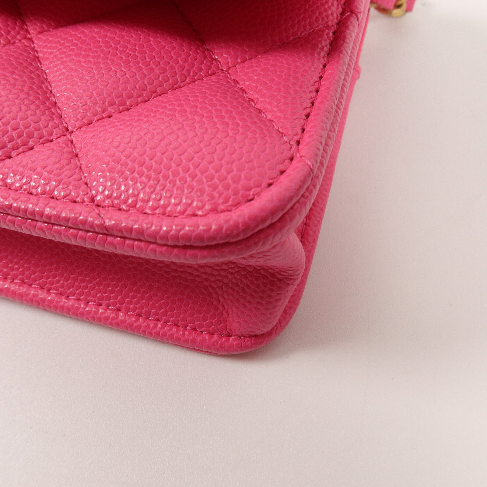 CHANEL 牛皮皮革Chain Shoulder鏈帶肩背袋