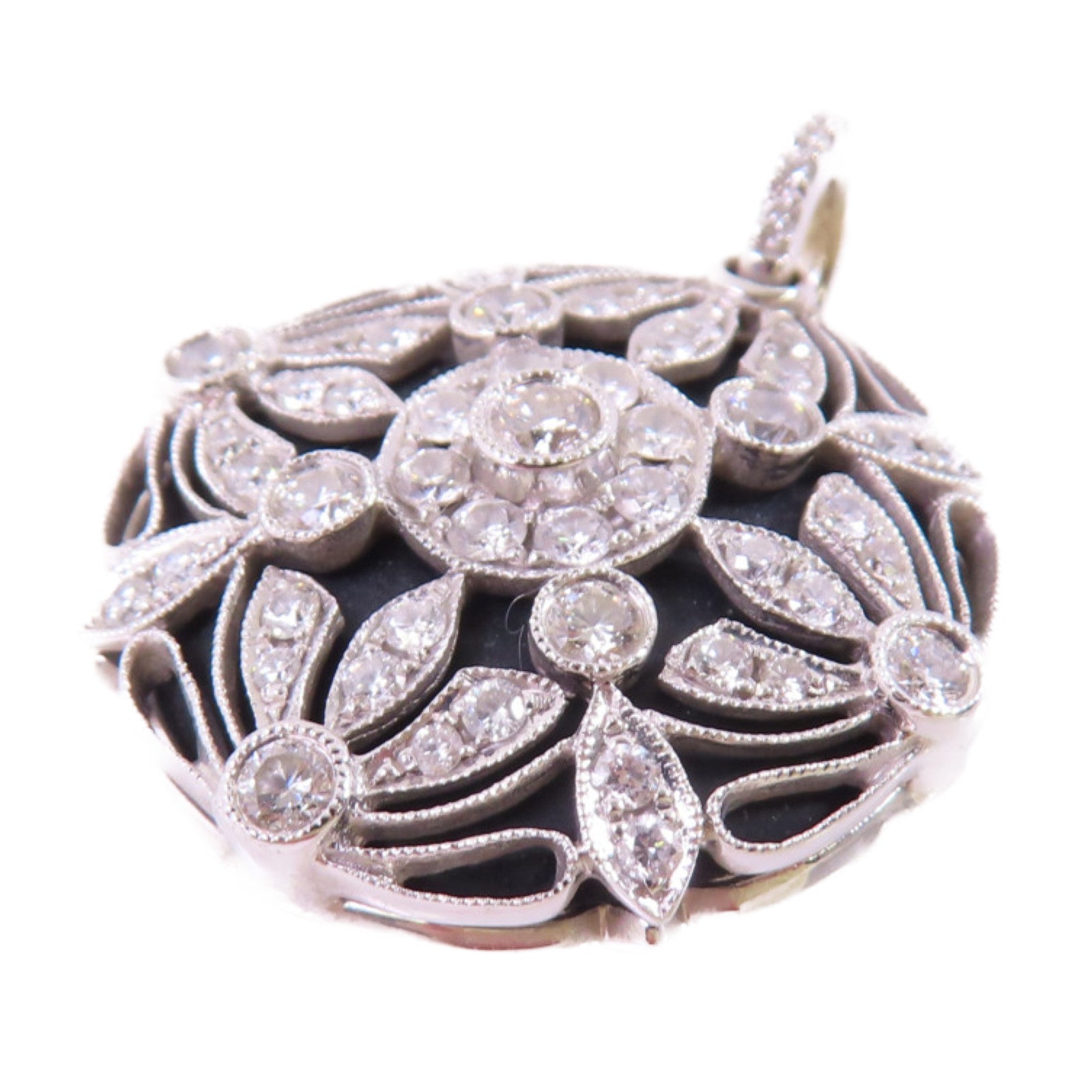 JEWELRY 14K白金/鑽石Diamond Pendant Top吊墜頭扣