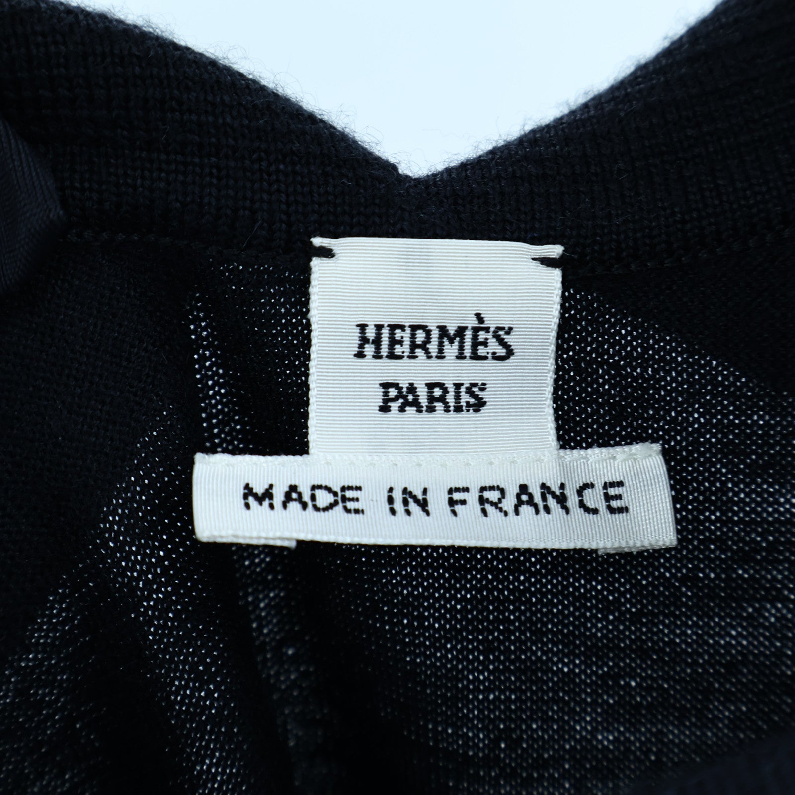 HERMES Silk/Cashmere Twillaine Sweater針織