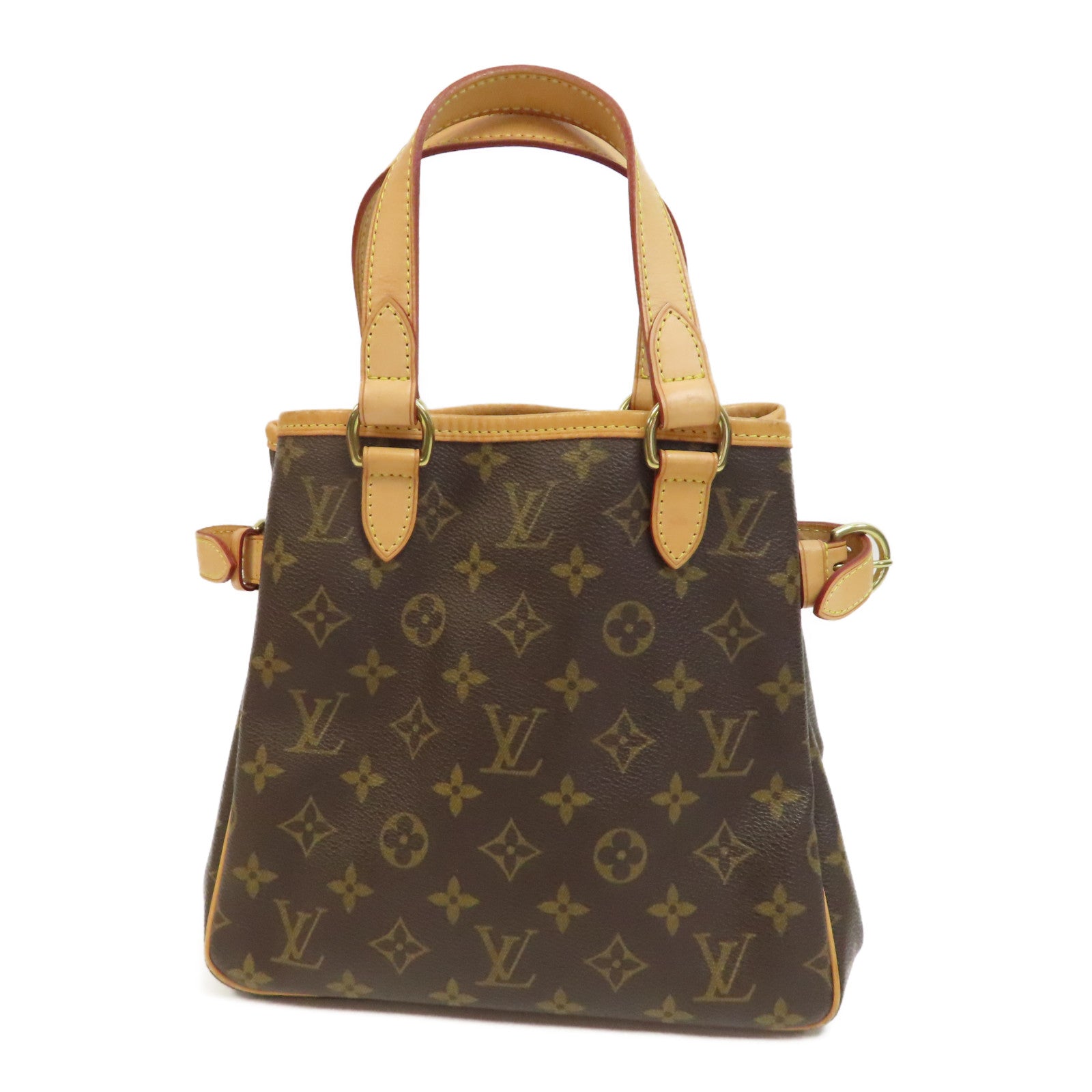 LOUIS VUITTON 【激減優惠】Monogram Batignolles金扣手挽袋啡色