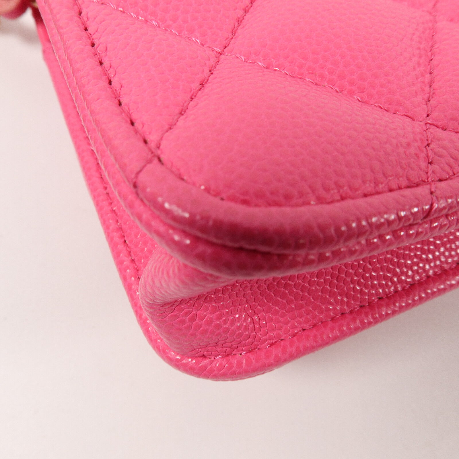 CHANEL 牛皮皮革Chain Shoulder鏈帶肩背袋