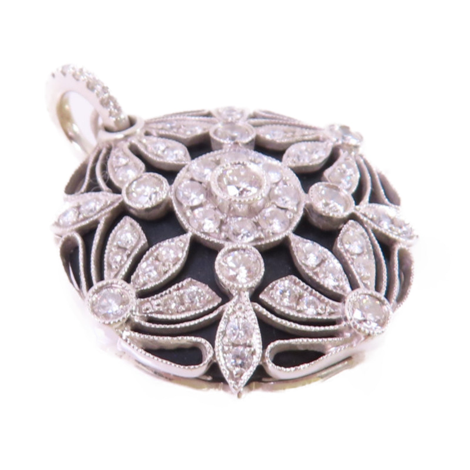 JEWELRY 14K白金/鑽石Diamond Pendant Top吊墜頭扣