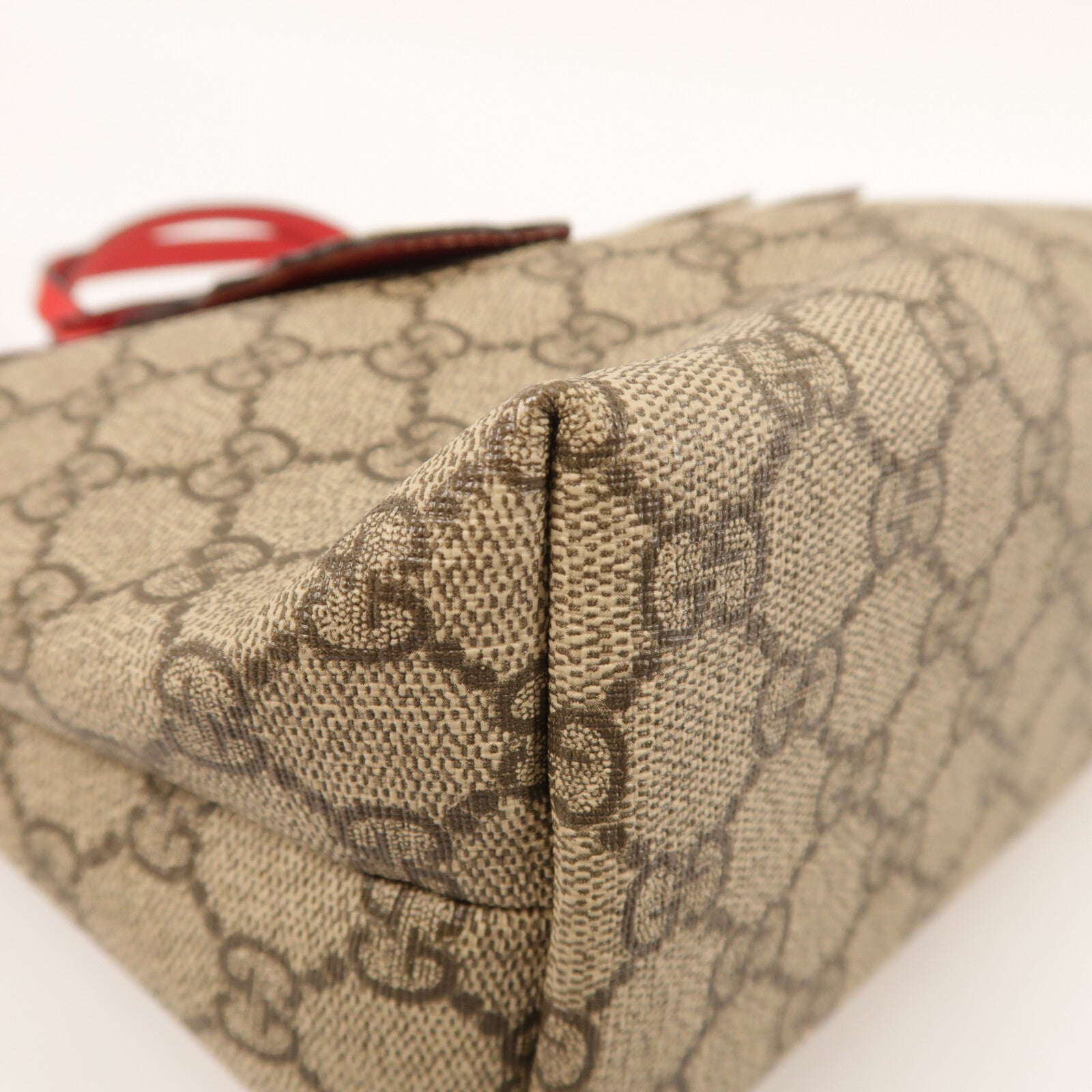 GUCCI 塗層帆布Hand Bag銀扣手挽袋