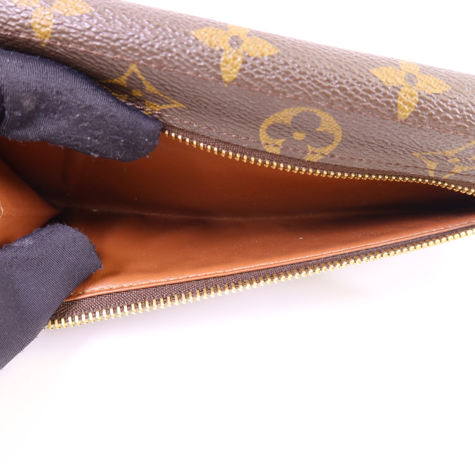 LOUIS VUITTON Monogram Portefeuille Eugenie金扣長錢包