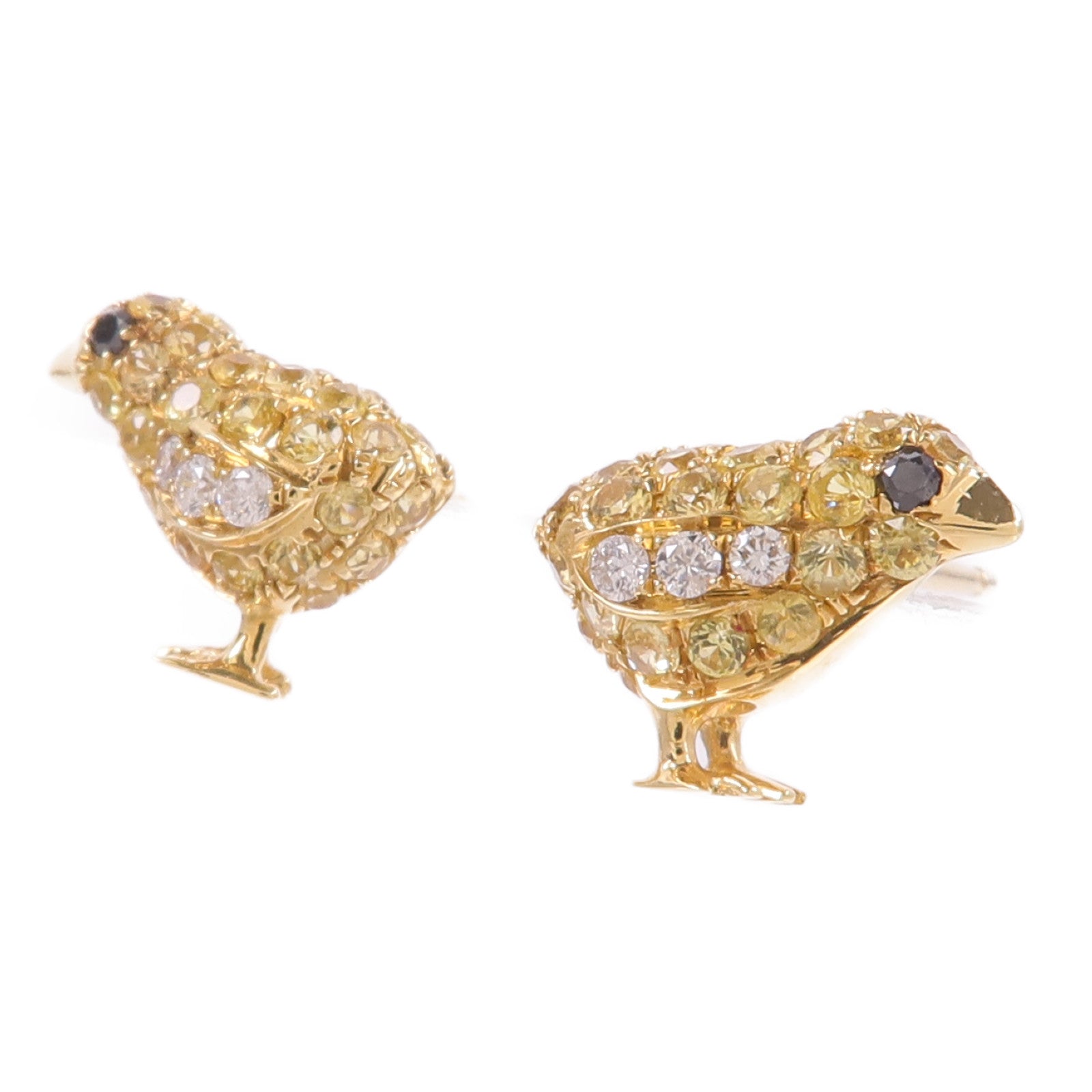 JEWELRY 18K玫瑰金Diamond Earrings鑽石耳環