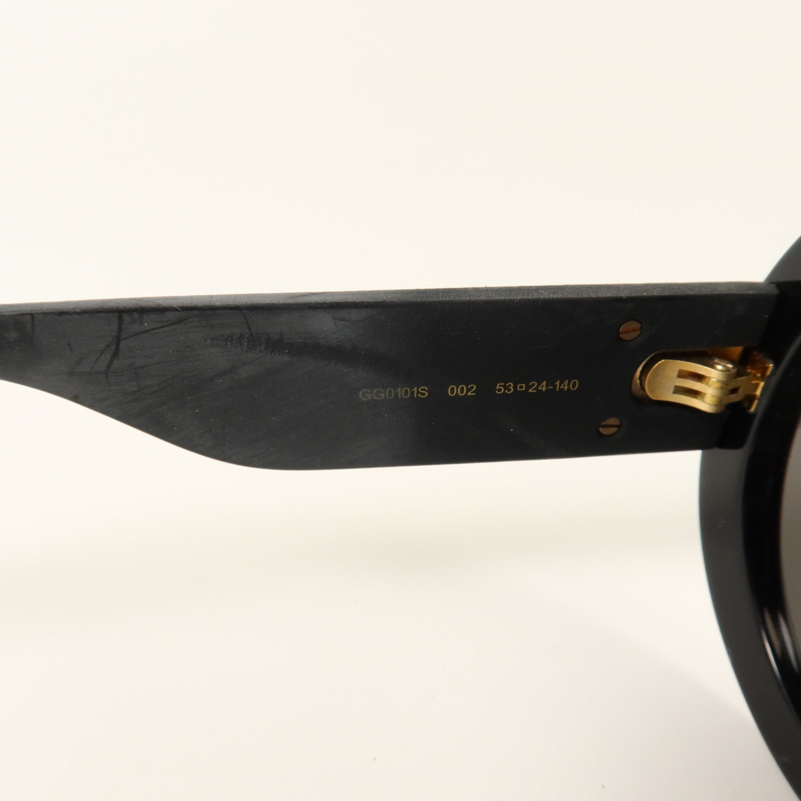 GUCCI PVC Sunglass金扣太陽眼鏡