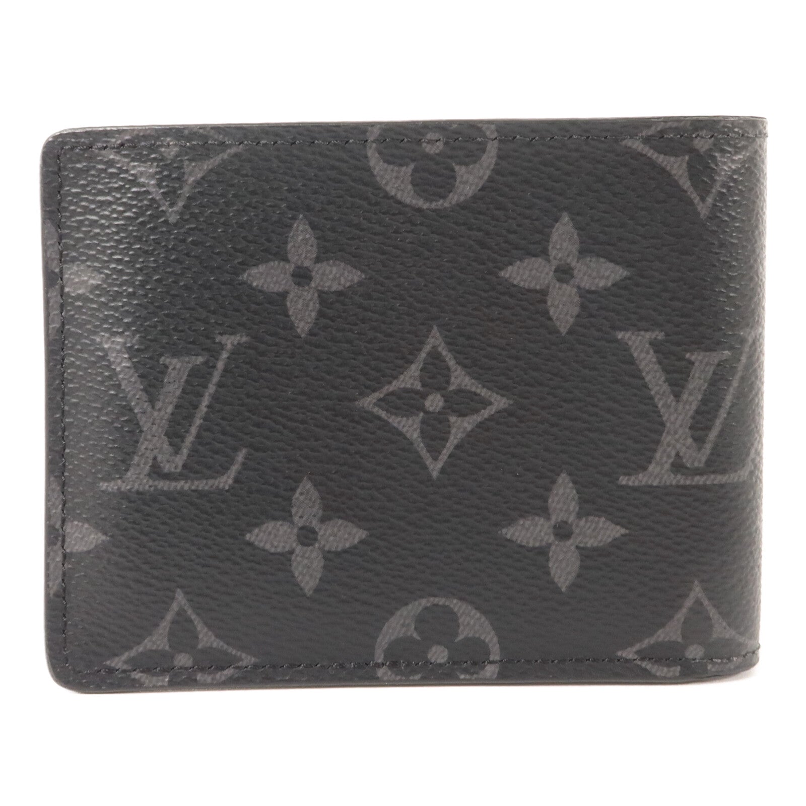 LOUIS VUITTON Monogram Eclipse Multiple錢包