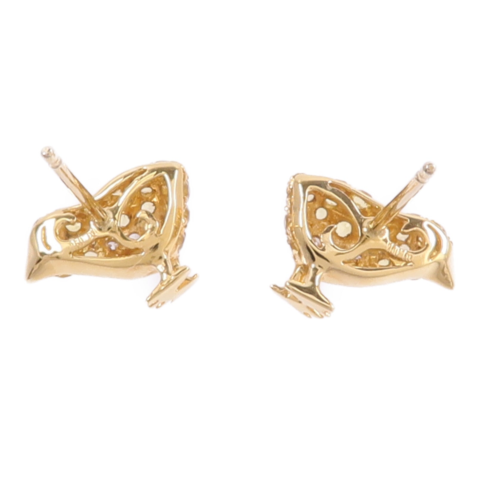 JEWELRY 18K玫瑰金Diamond Earrings鑽石耳環