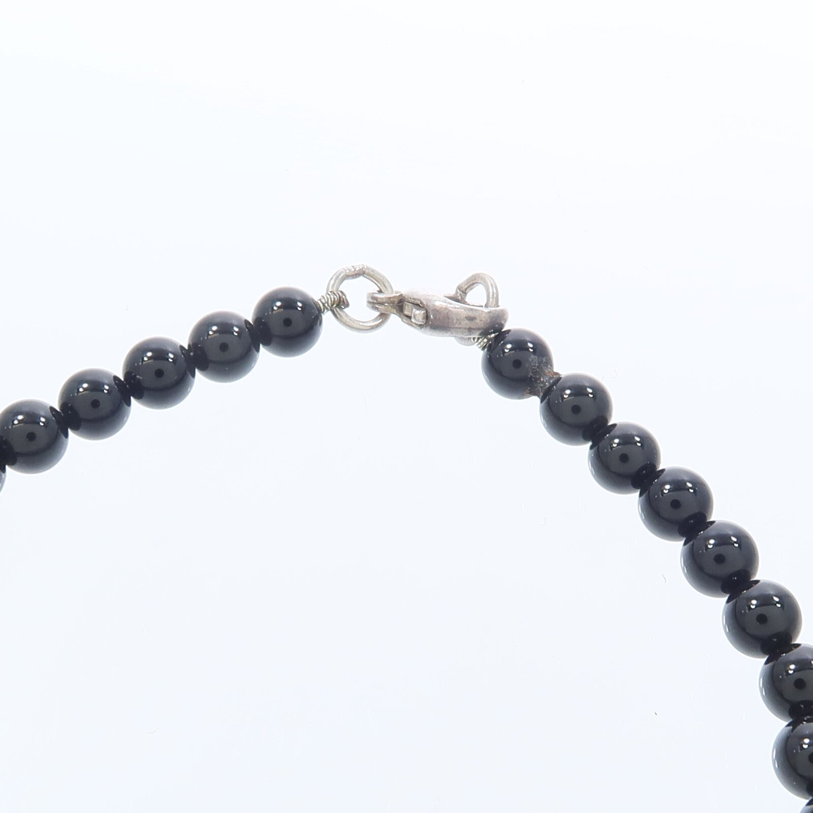 TIFFANY＆CO 黑瑪瑙/925純銀Bracelet手鏈