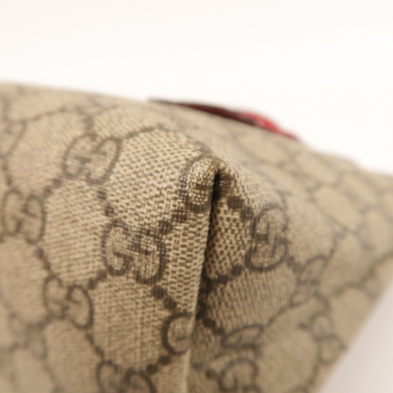GUCCI 塗層帆布Hand Bag銀扣手挽袋