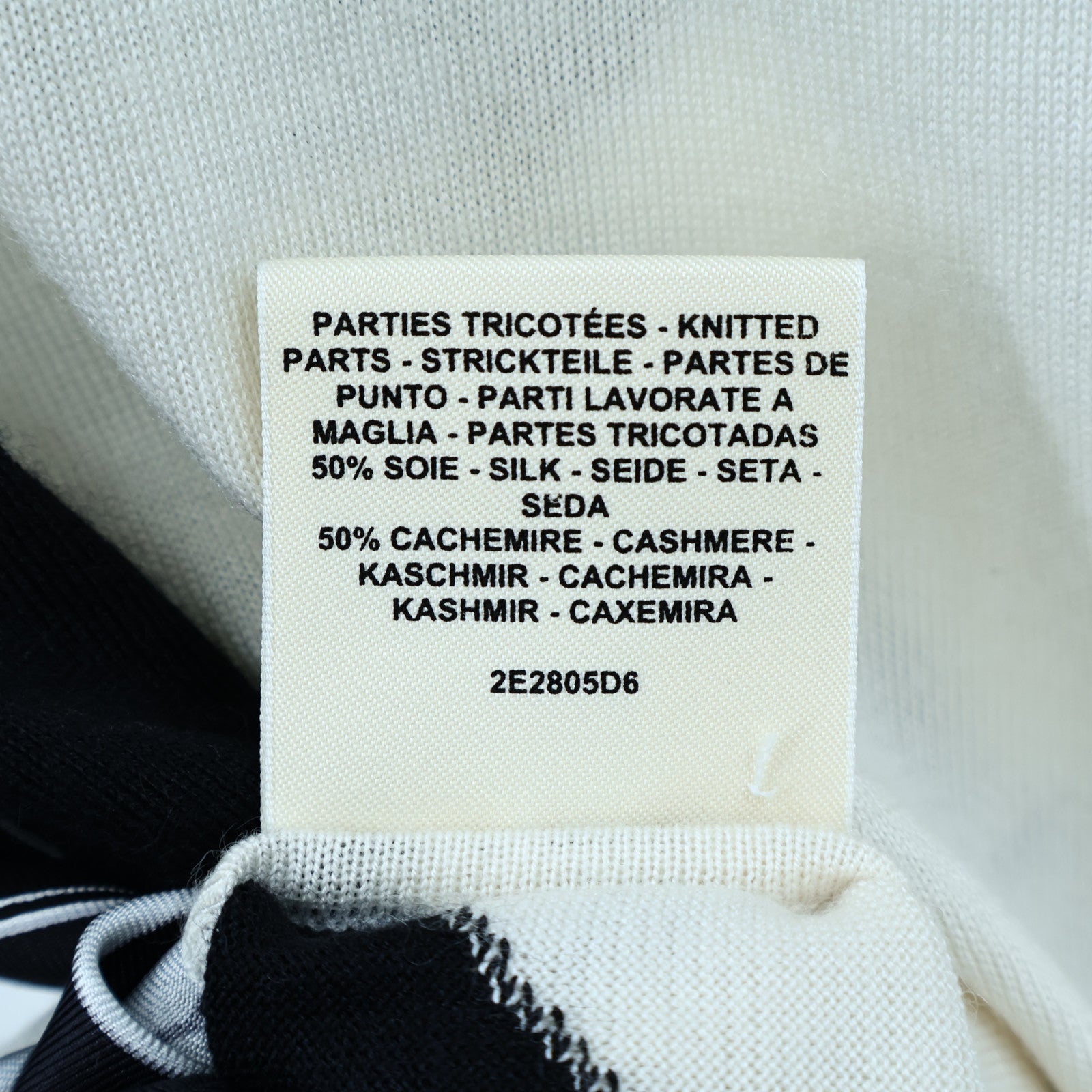 HERMES Silk/Cashmere Twillaine Sweater針織