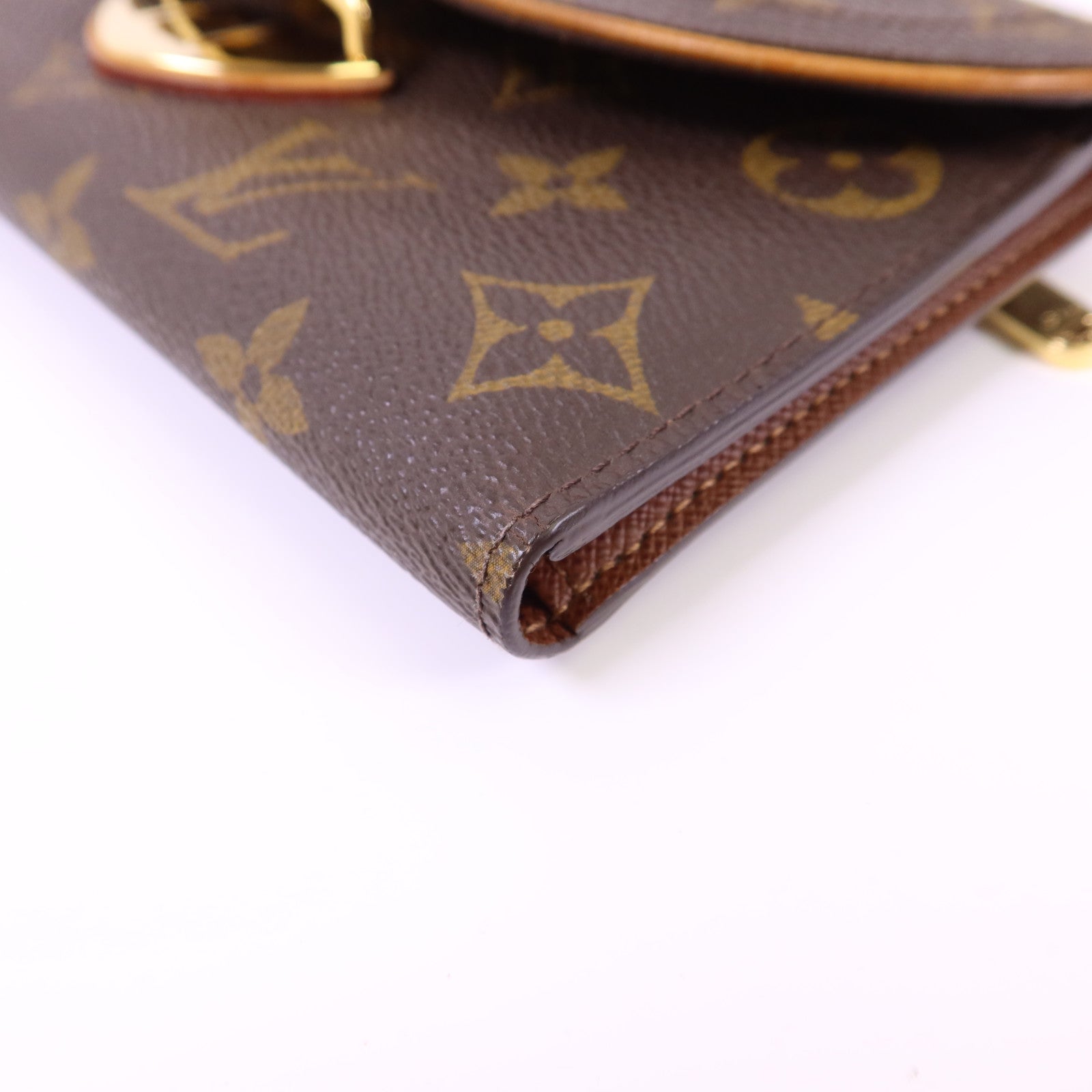 LOUIS VUITTON Monogram Portefeuille Eugenie金扣長錢包