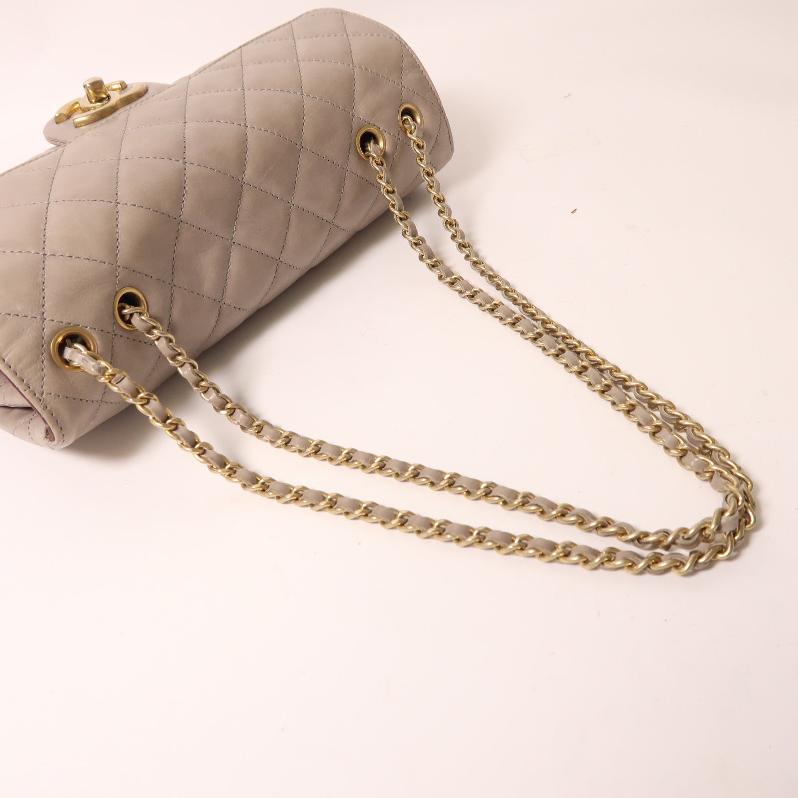 CHANEL 牛皮皮革Chain Shoulder肩背袋